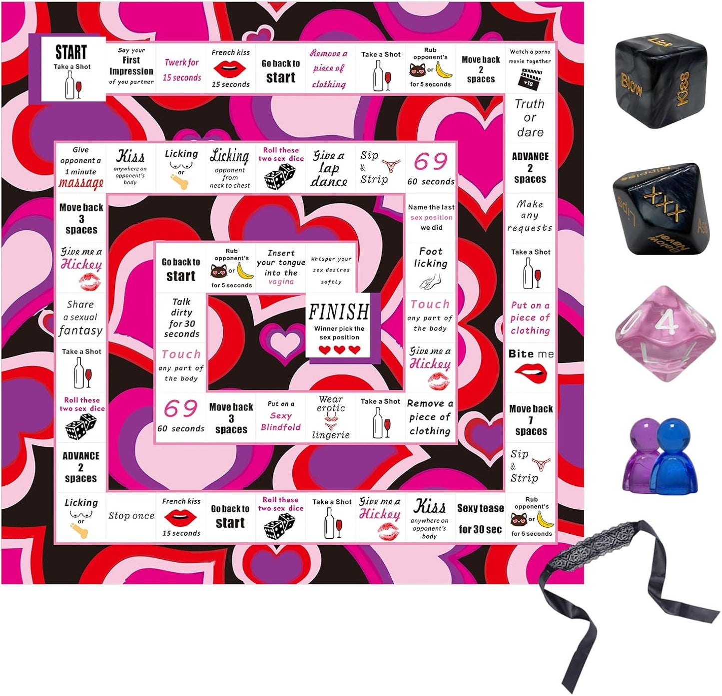 Intimate Couples Date Night Sexy Board Game