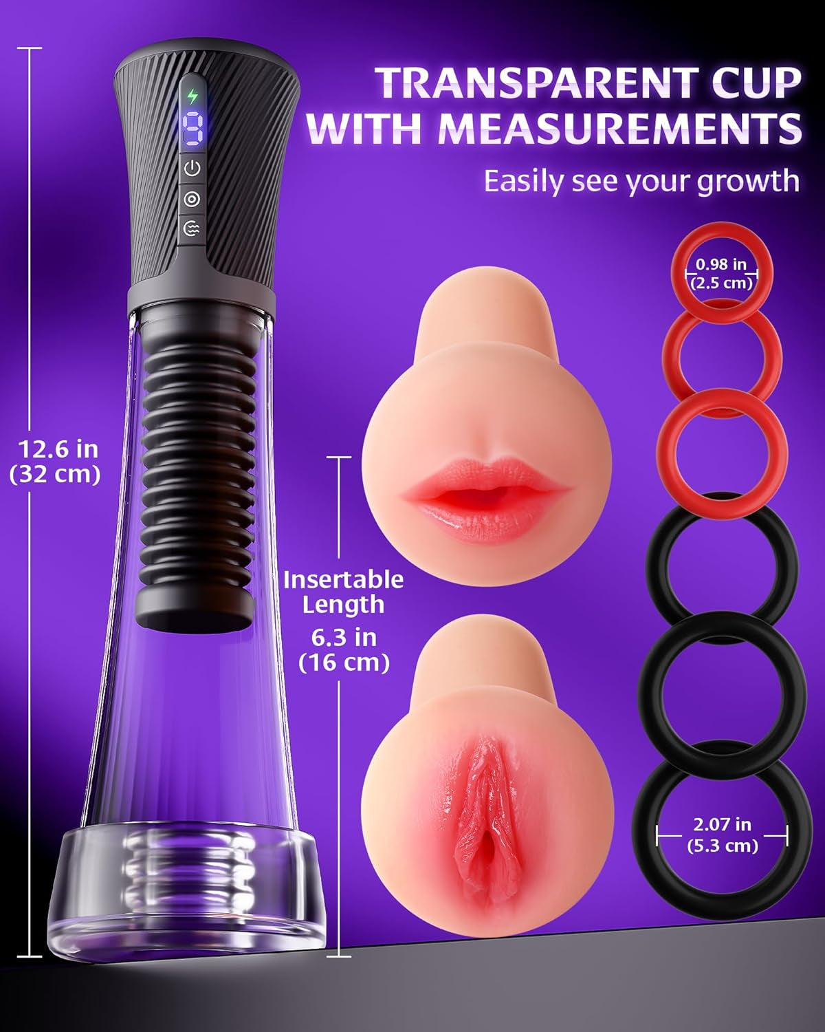 ApexTrainer AI Male Masturbator Stroker Pump