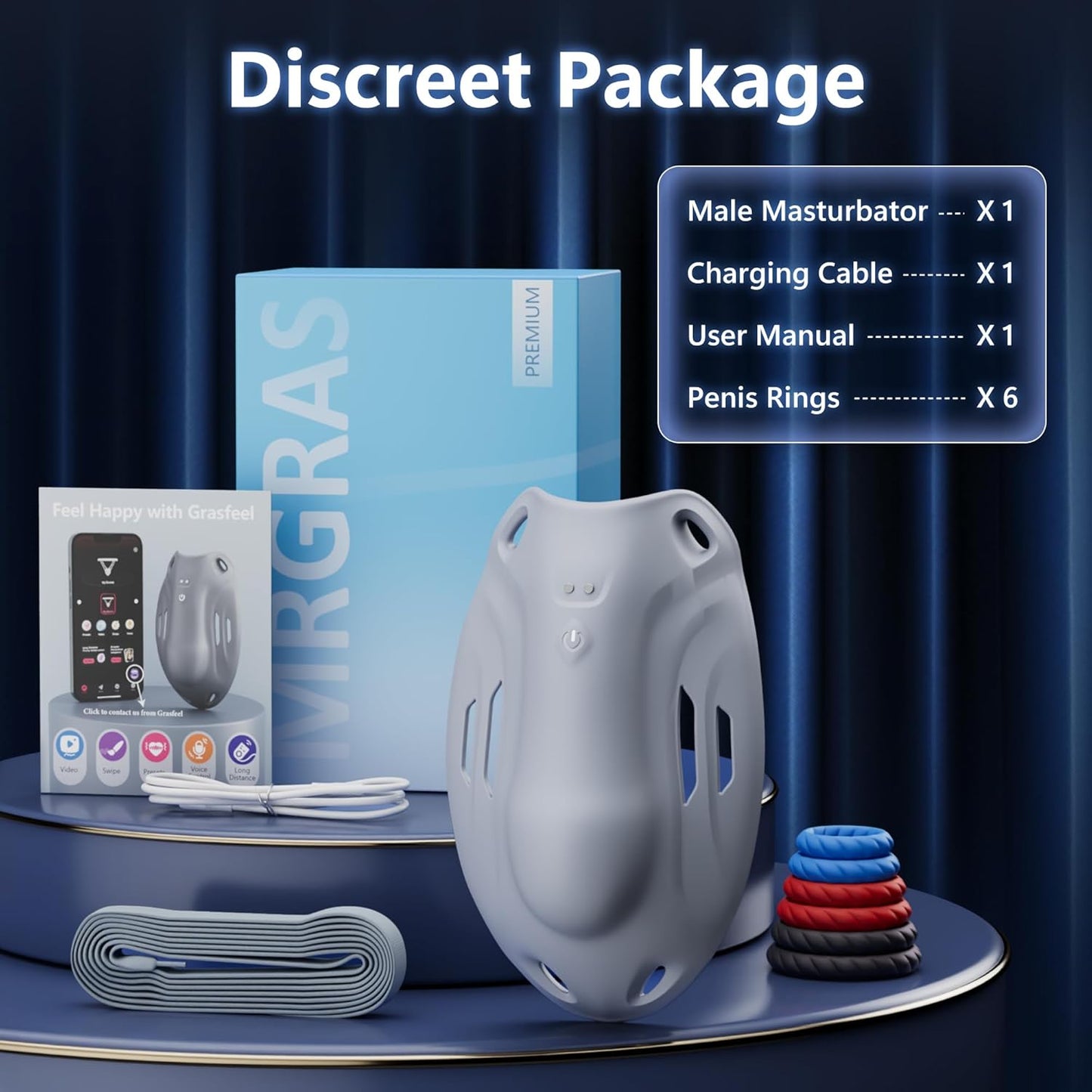 AxisLink Wearable Male Vibrator Trainer with AI Sync