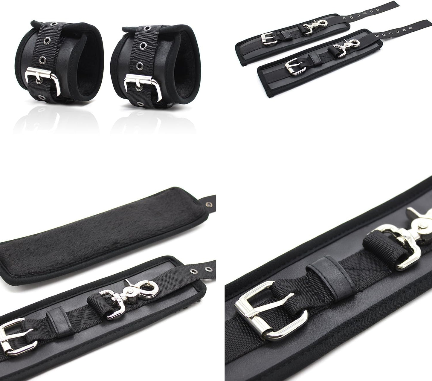 DoorwayDesire Over-the-Door Bondage Restraints – Plush Wrist Cuffs