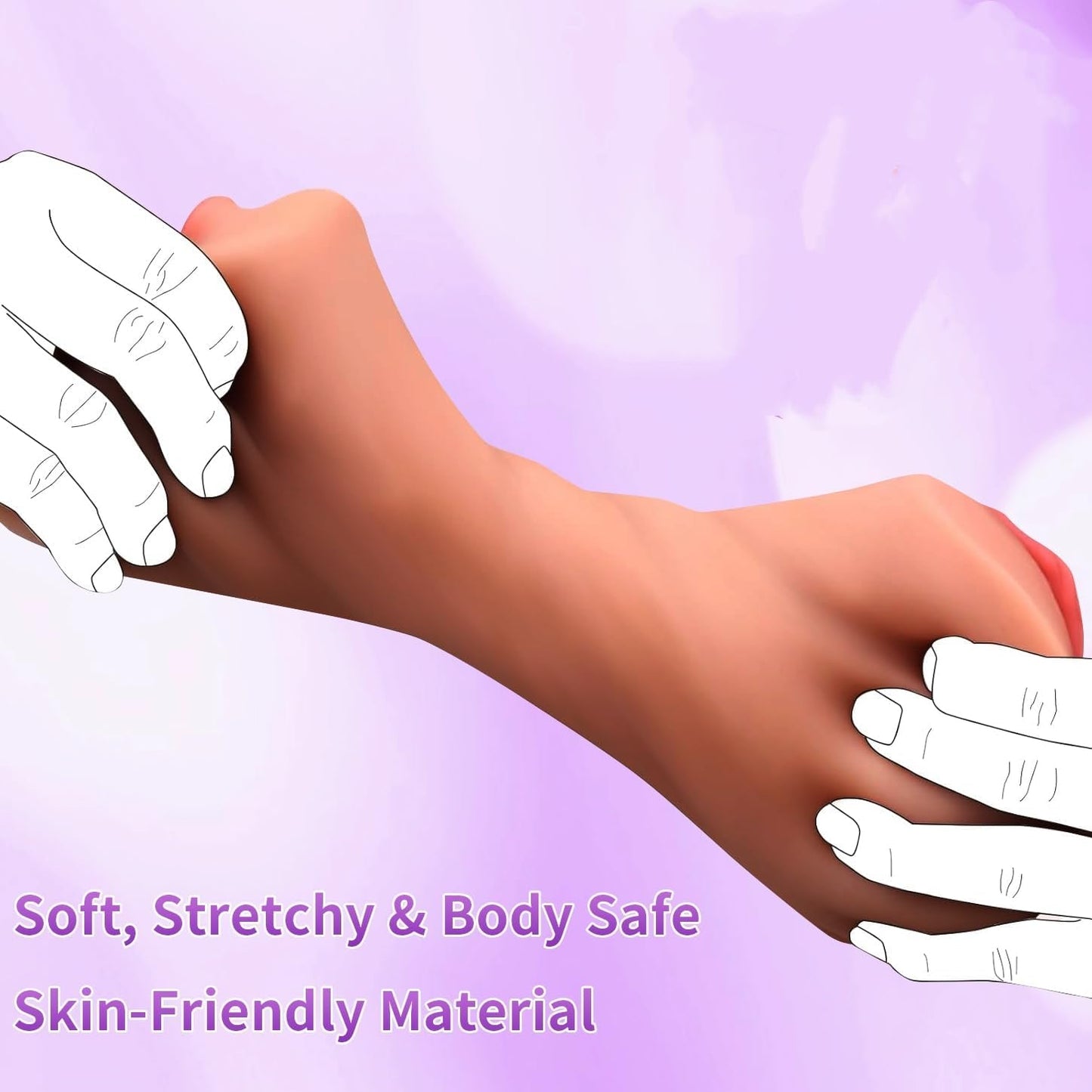PulseLure 3-in-1 Male Stroker Pocket Pussy with Mouth