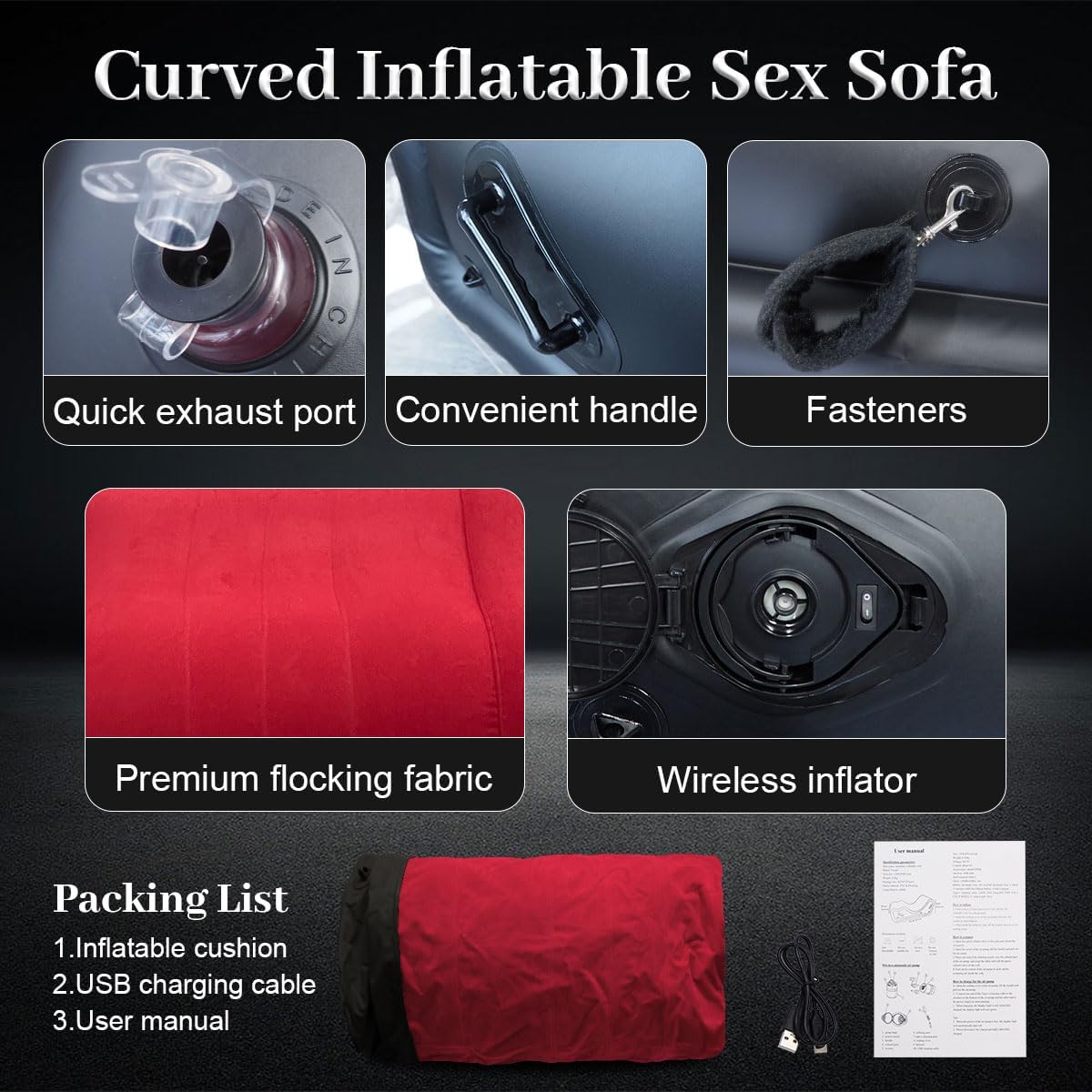 AirLust Auto-Inflate Sex Sofa