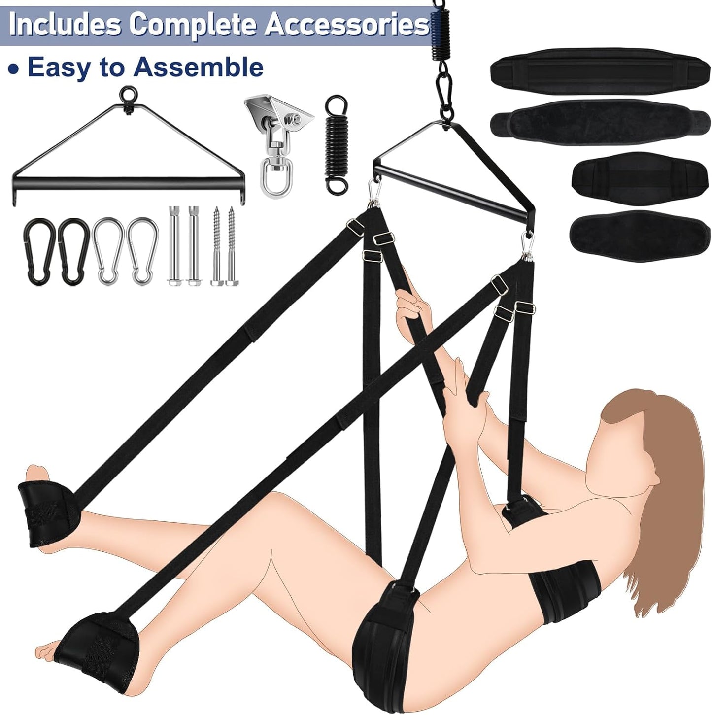 AeroSpire 360° Rotating Sex Swing - Vixen | Nova Network