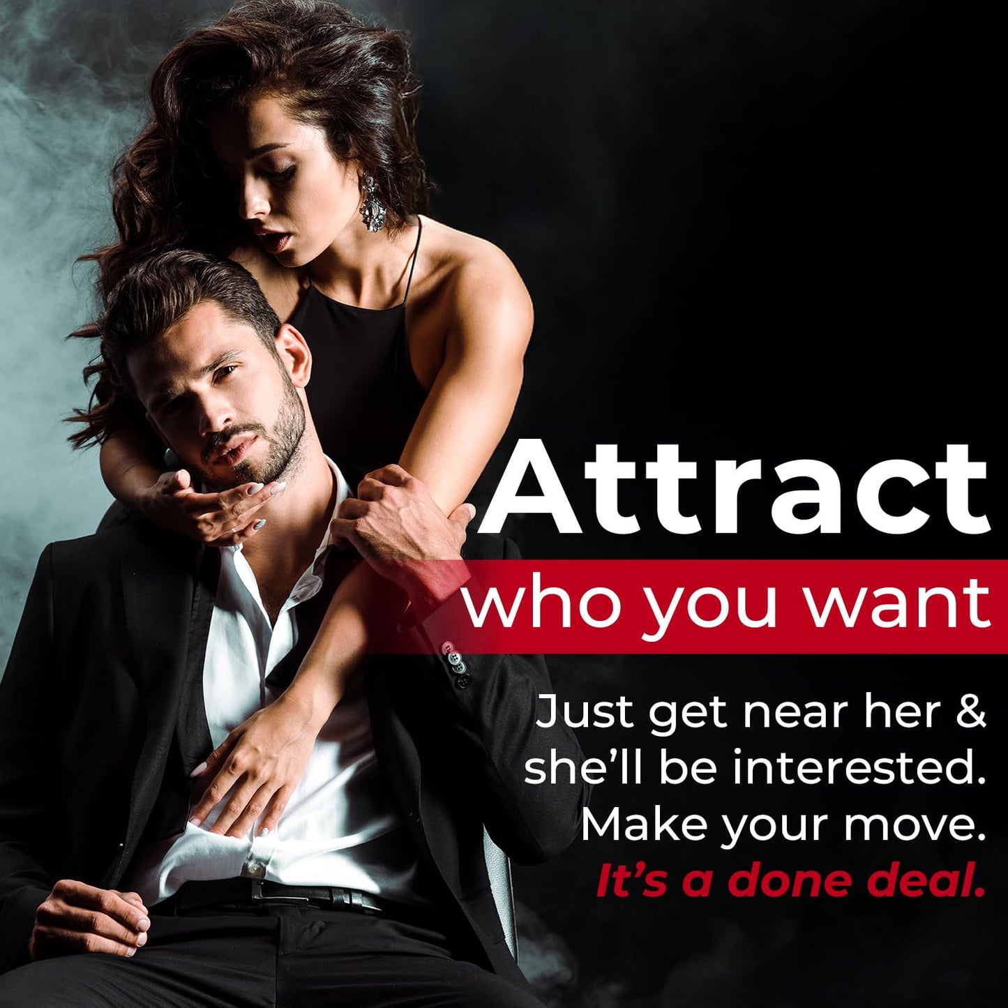 AlphaMale Pheromone Infused Cologne for Men to Attract Women - Masculine Allure in a Roll - on Bottle - 10ml - Vixen | Nova Network