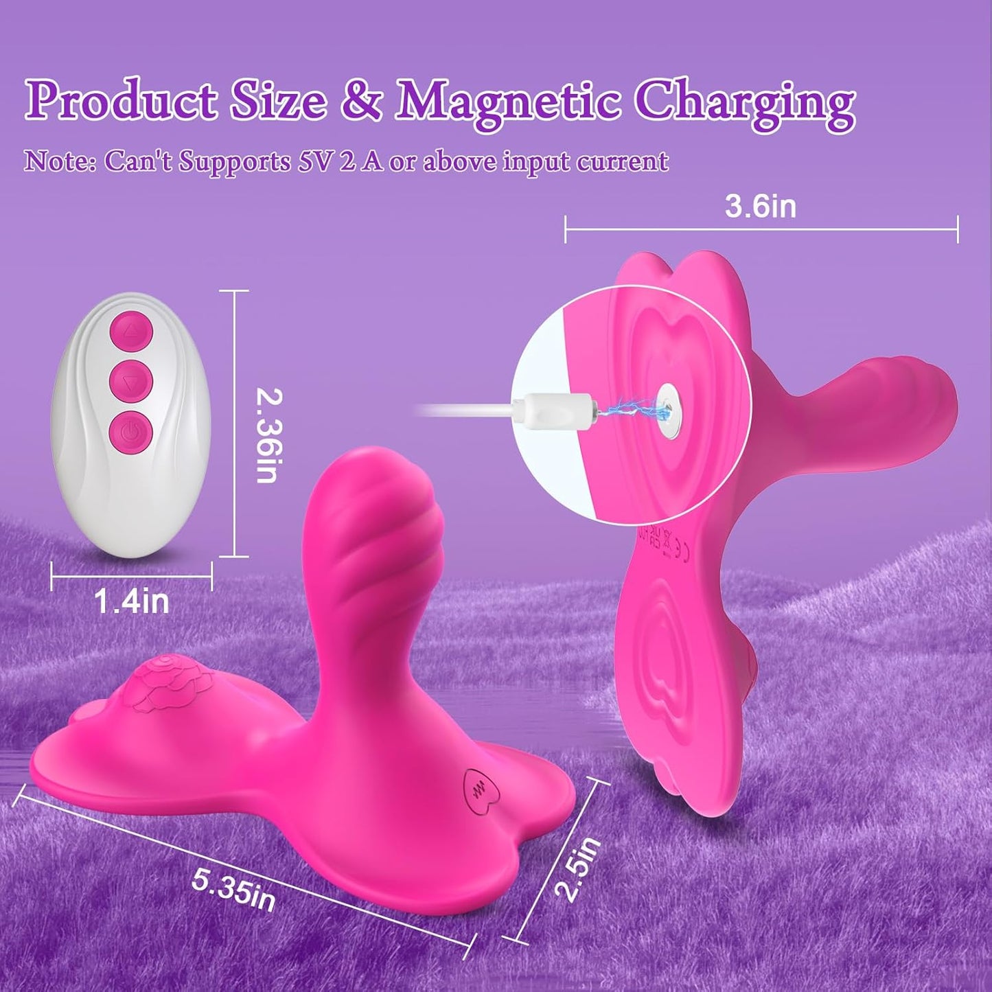 AnywhereRide App - Controlled Grinding Vibrator - Vixen | Nova Network
