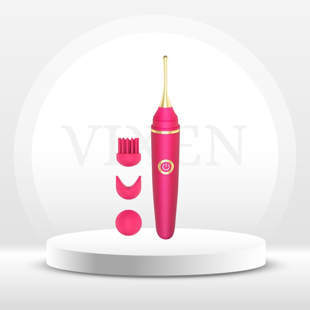 AquaQuiver 4 - in - 1 Clit & G - Spot Precision Vibrator - Vixen | Nova Network