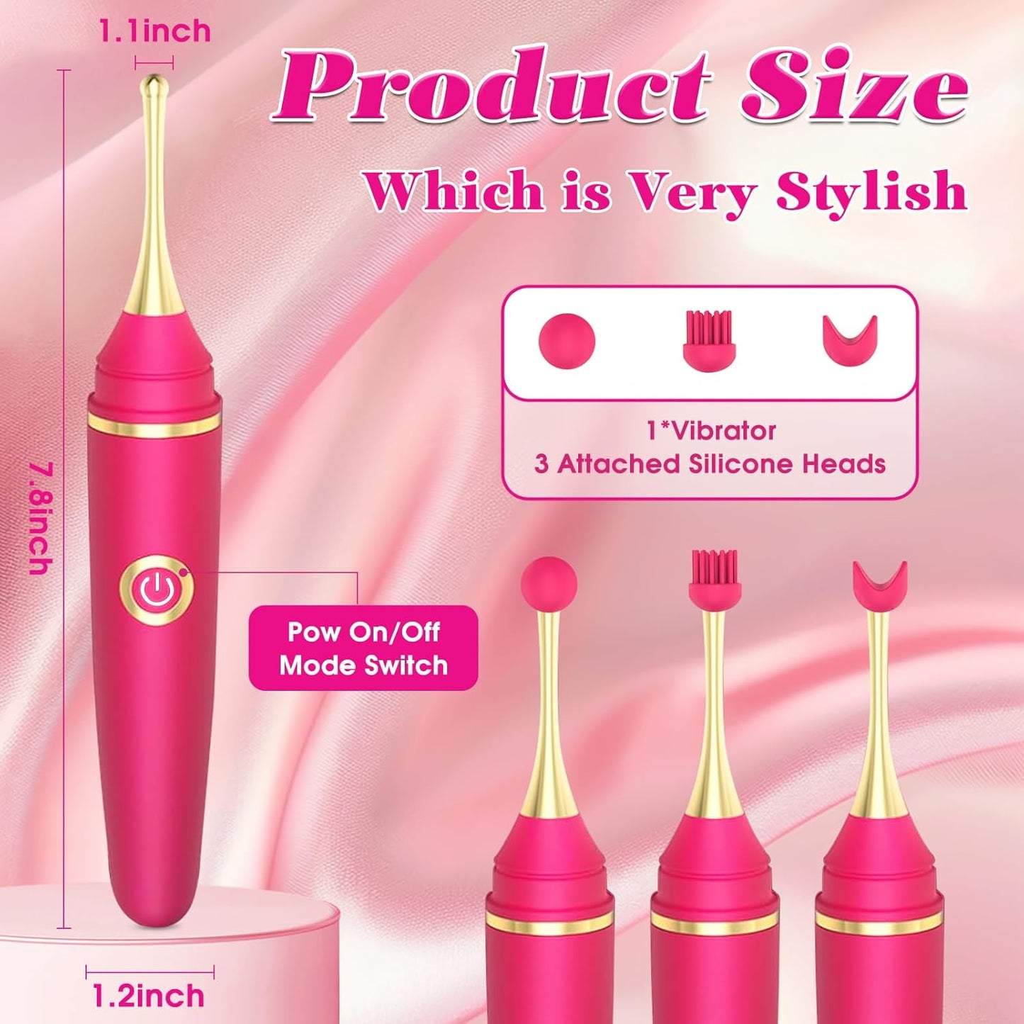 AquaQuiver 4 - in - 1 Clit & G - Spot Precision Vibrator - Vixen | Nova Network
