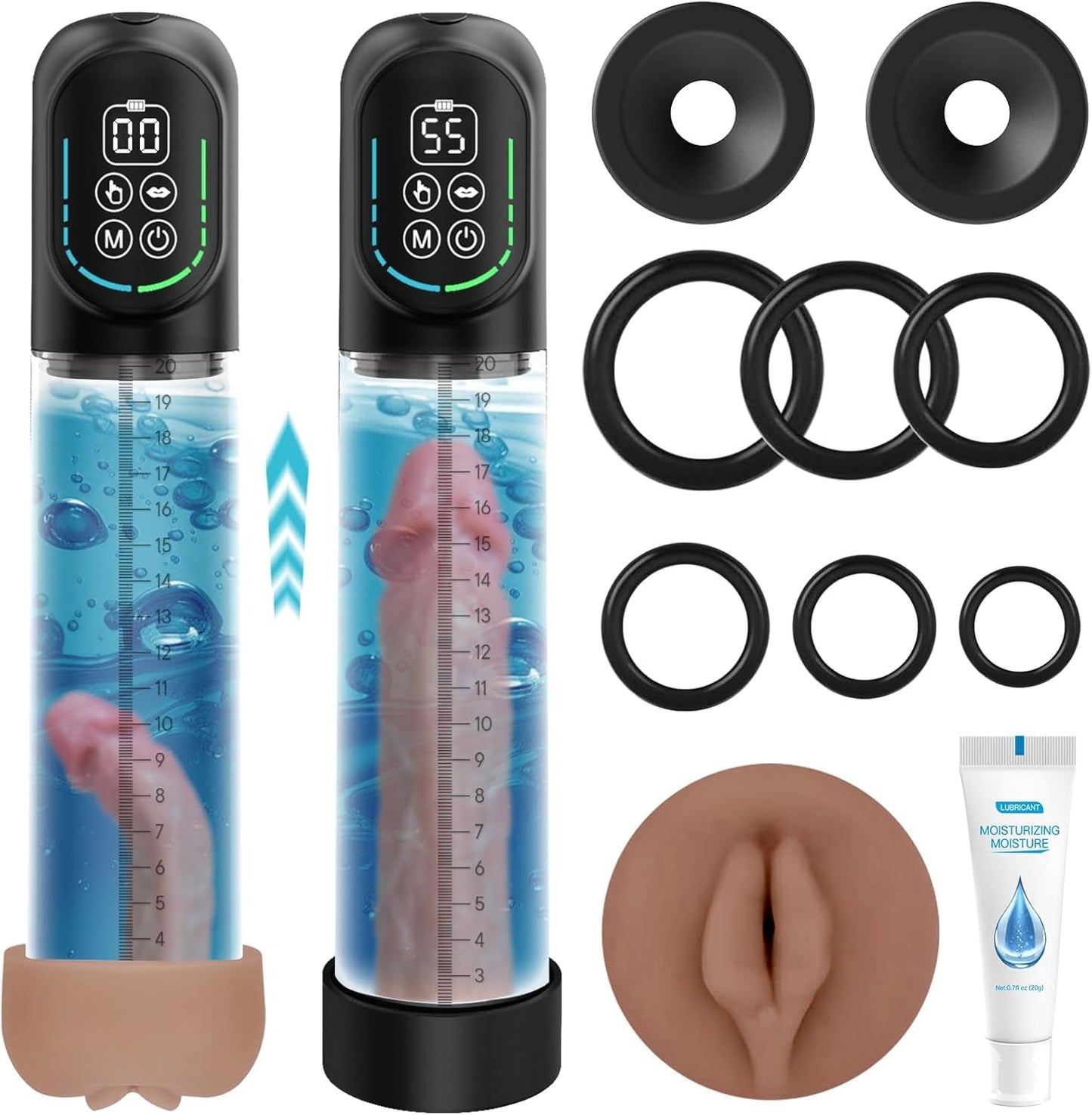 AquaVibe 4 - in - 1 Penis Pump Trainer Kit - Vixen | Nova Network