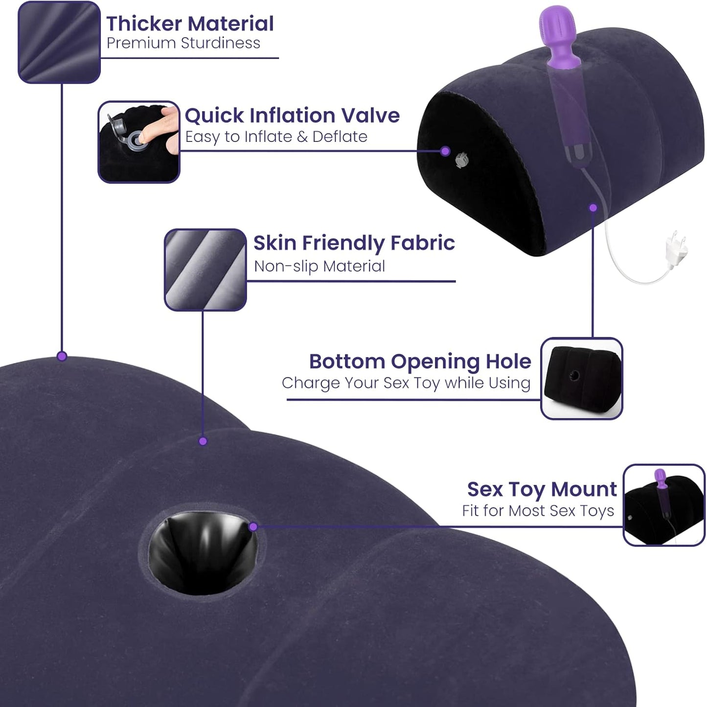 ArchRide Dildo Mount Sex Pillow - Vixen | Nova Network
