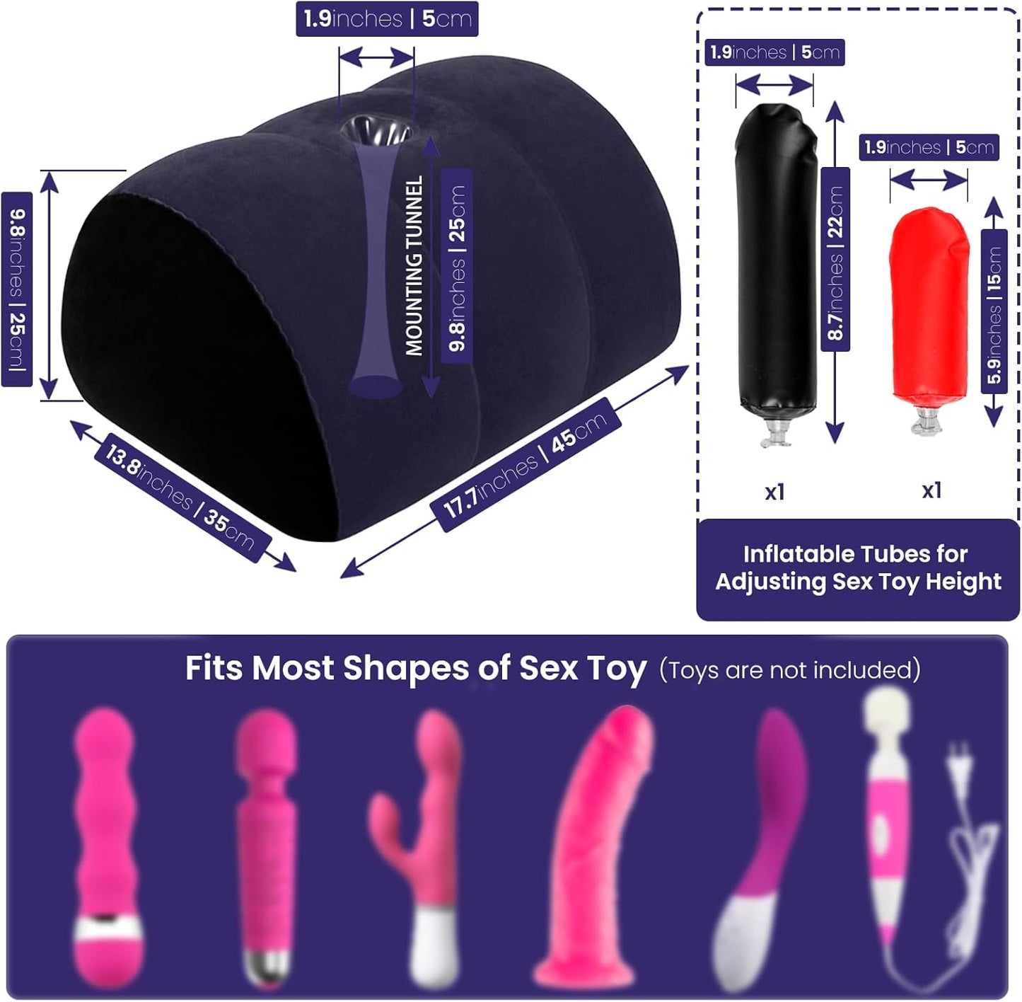 ArchRide Dildo Mount Sex Pillow - Vixen | Nova Network