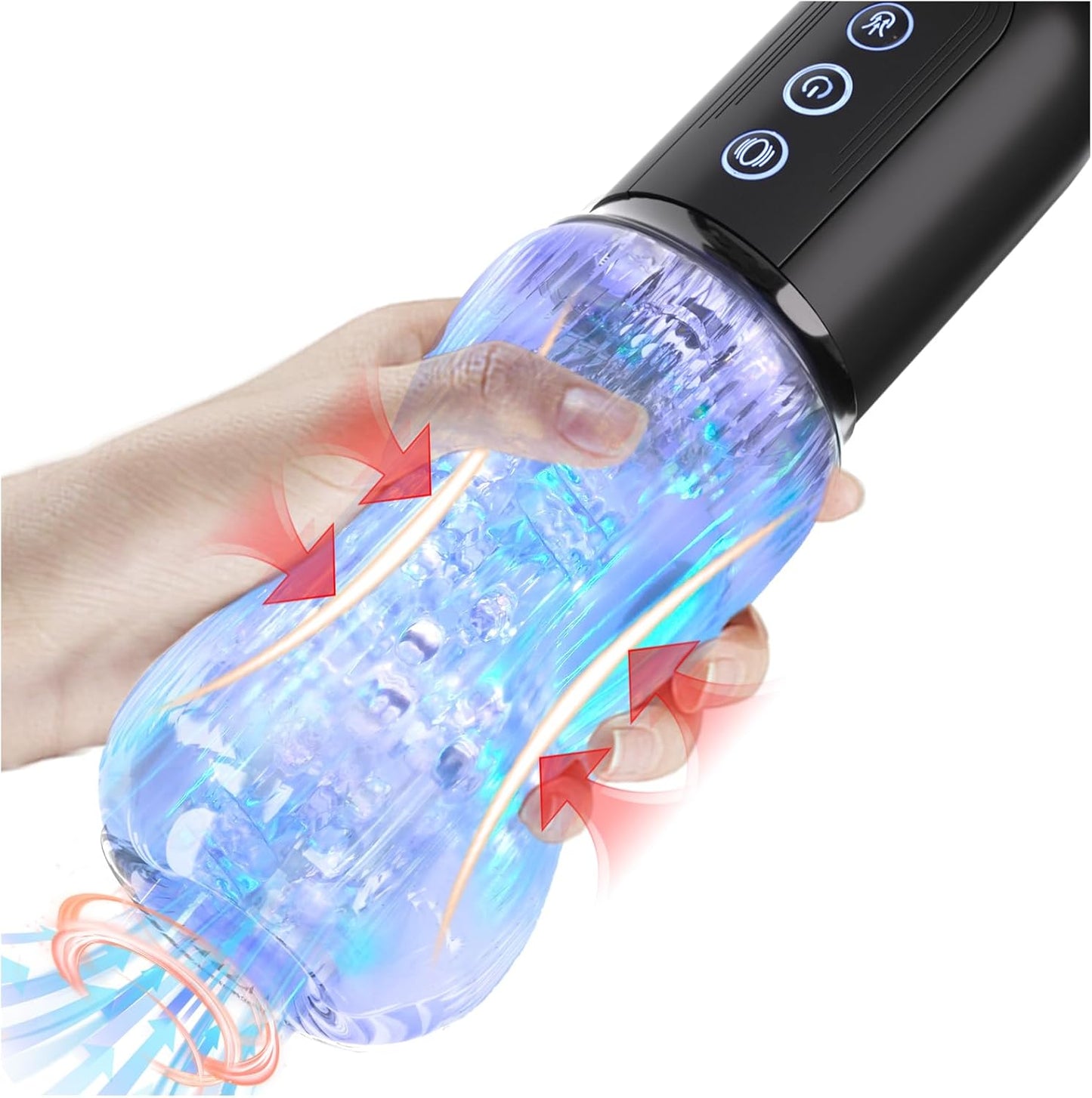 AutoGrip Vacuum Suction Stroker with Vibration - Vixen | Nova Network
