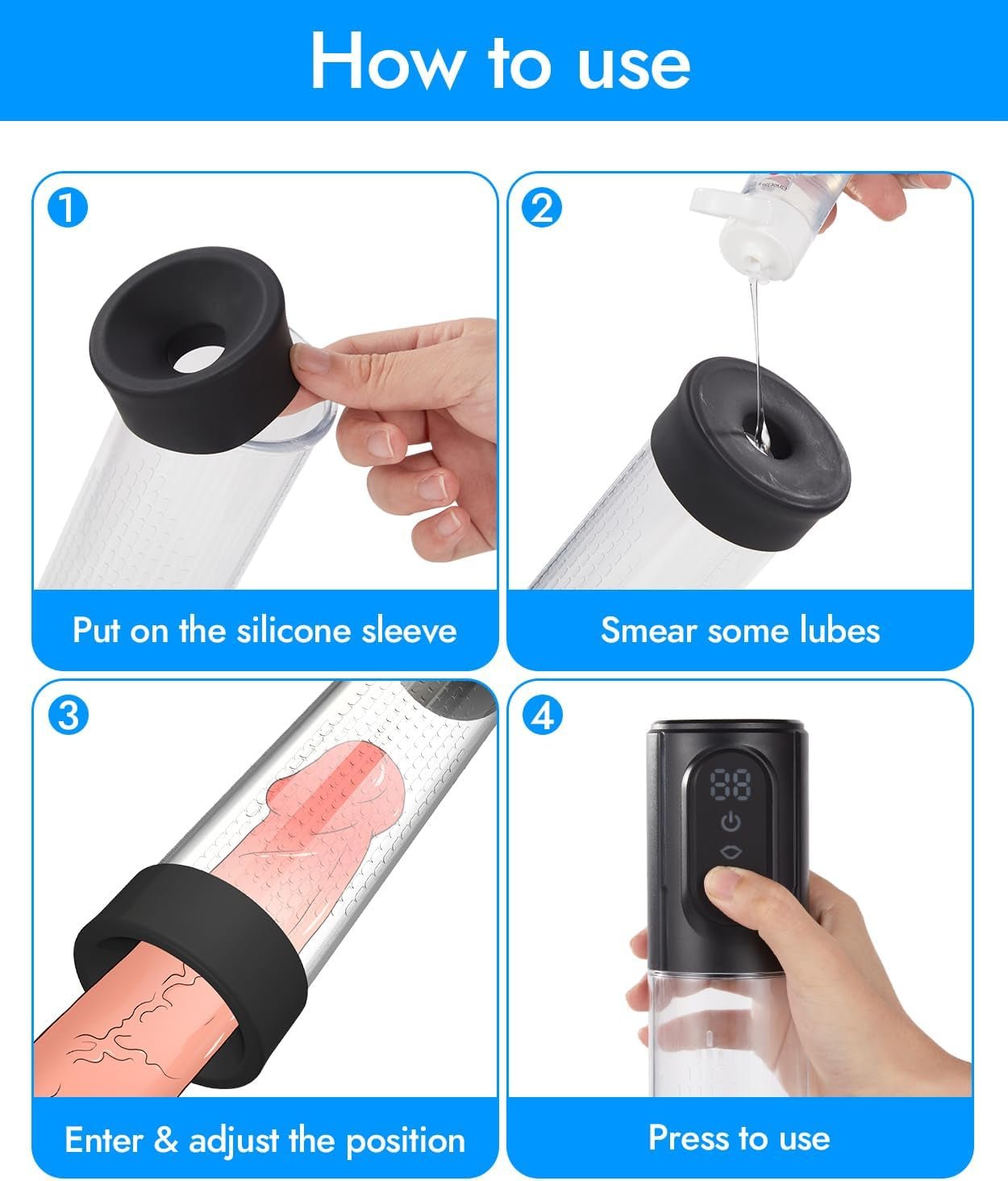 AutoPulse Waterproof Penis Pump - Vixen | Nova Network