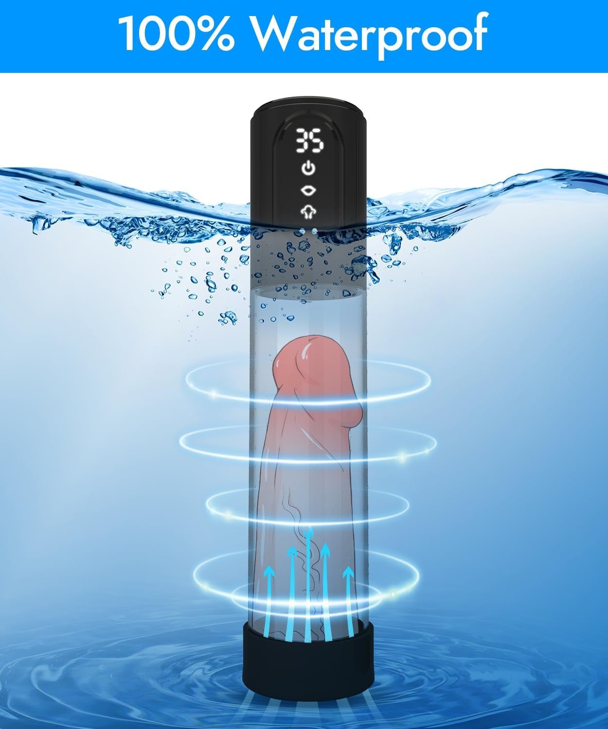 AutoPulse Waterproof Penis Pump - Vixen | Nova Network
