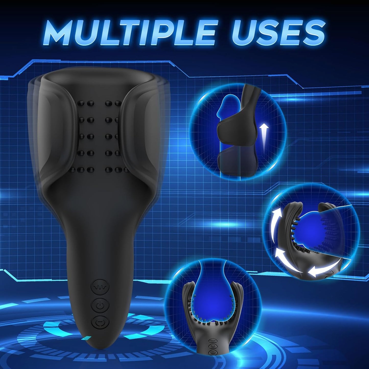 BiteMax 10 - Mode Male Vibrator - Vixen | Nova Network