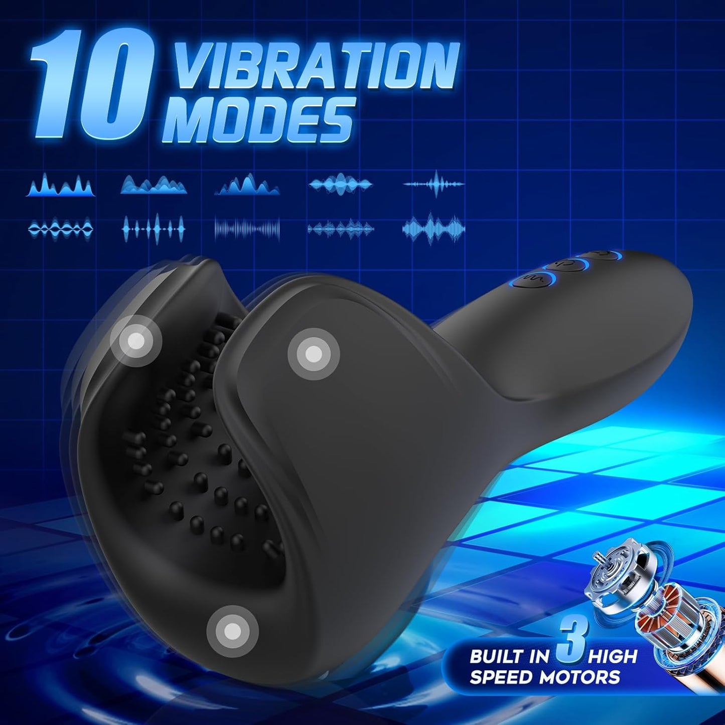 BiteMax 10 - Mode Male Vibrator - Vixen | Nova Network