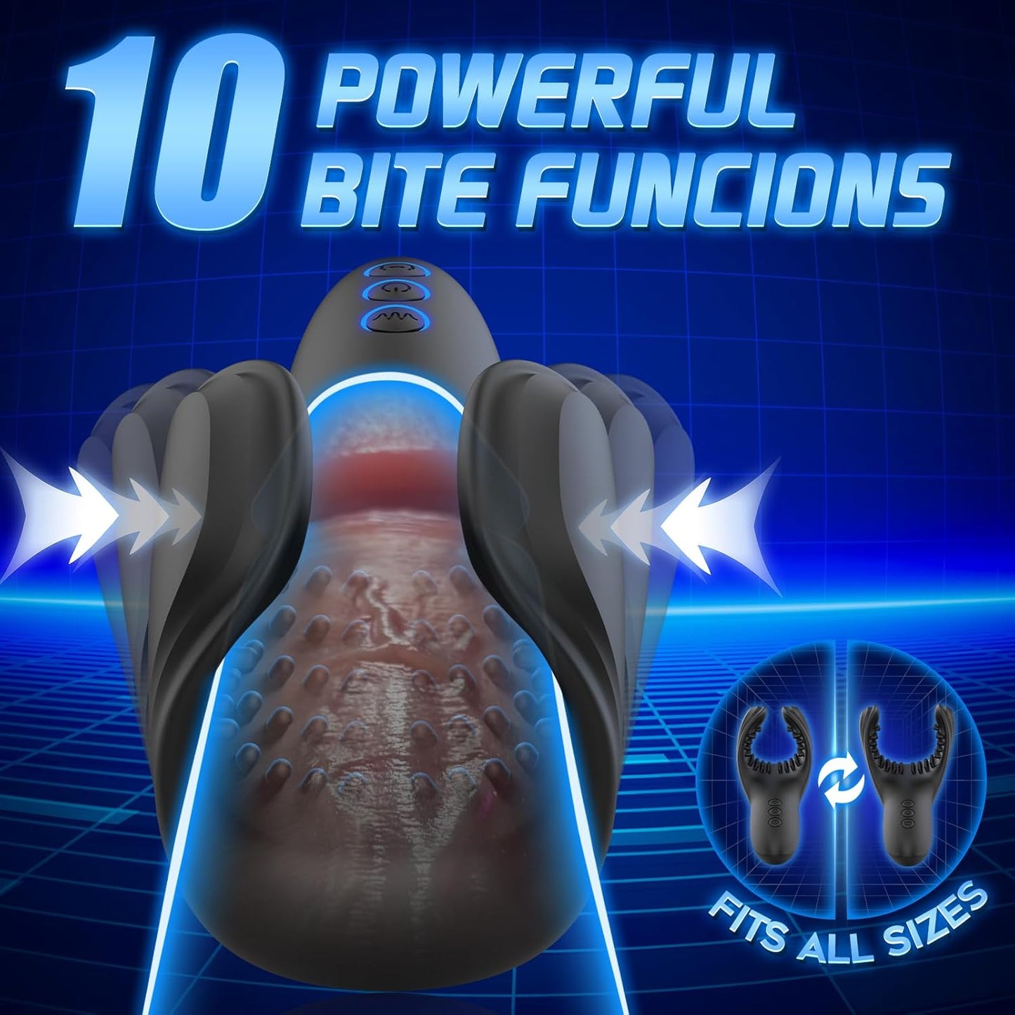 BiteMax 10 - Mode Male Vibrator - Vixen | Nova Network