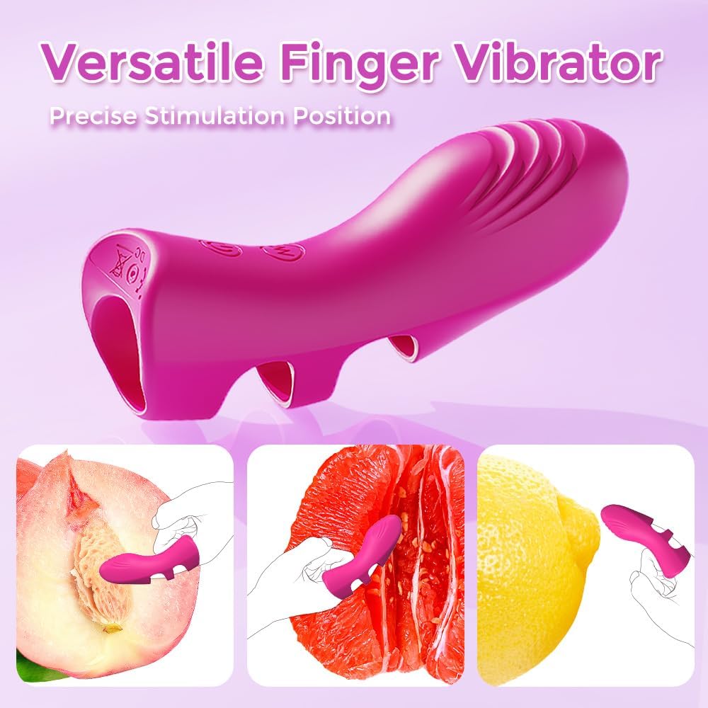 BlissFlare Heated Finger Vibrator - Vixen | Nova Network