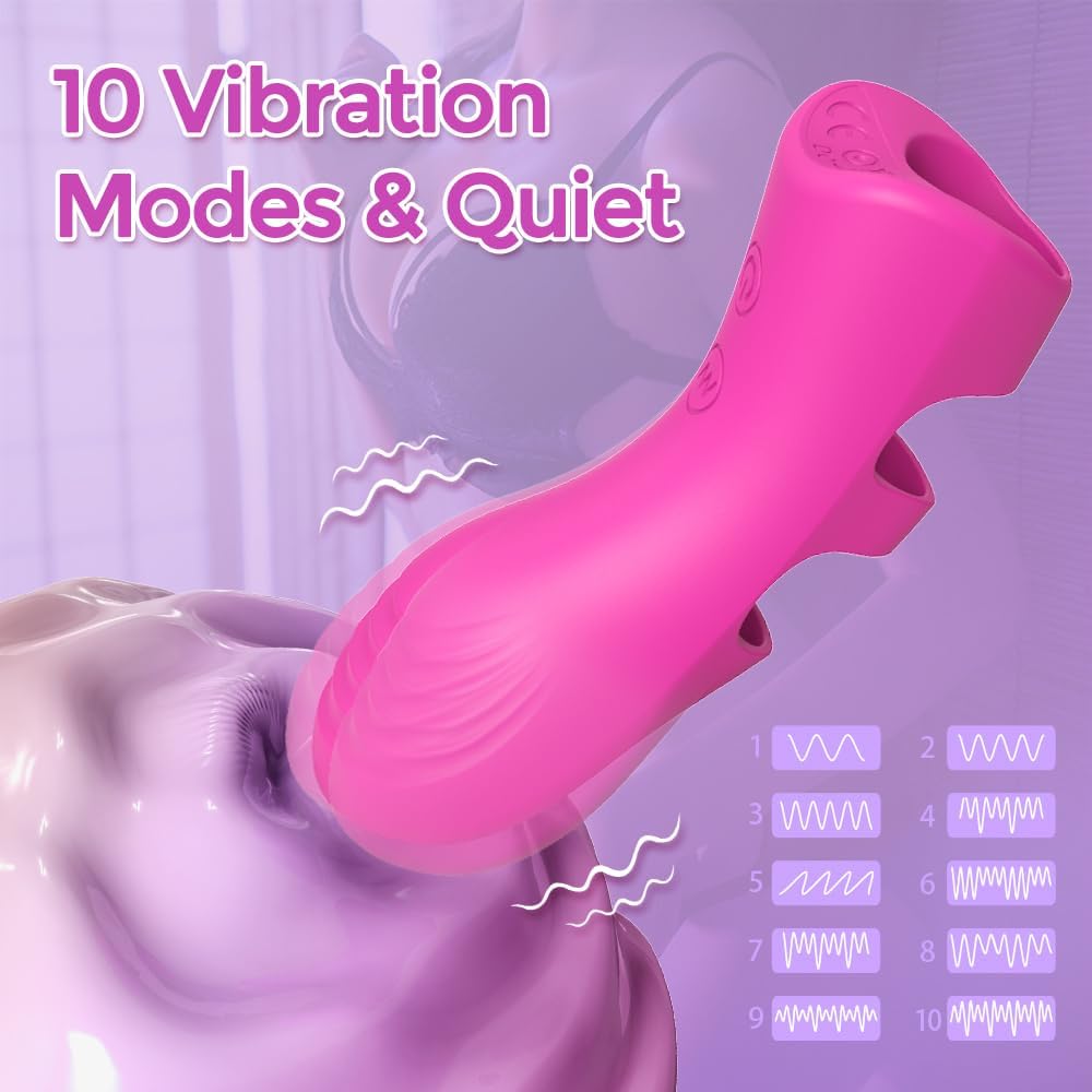 BlissFlare Heated Finger Vibrator - Vixen | Nova Network