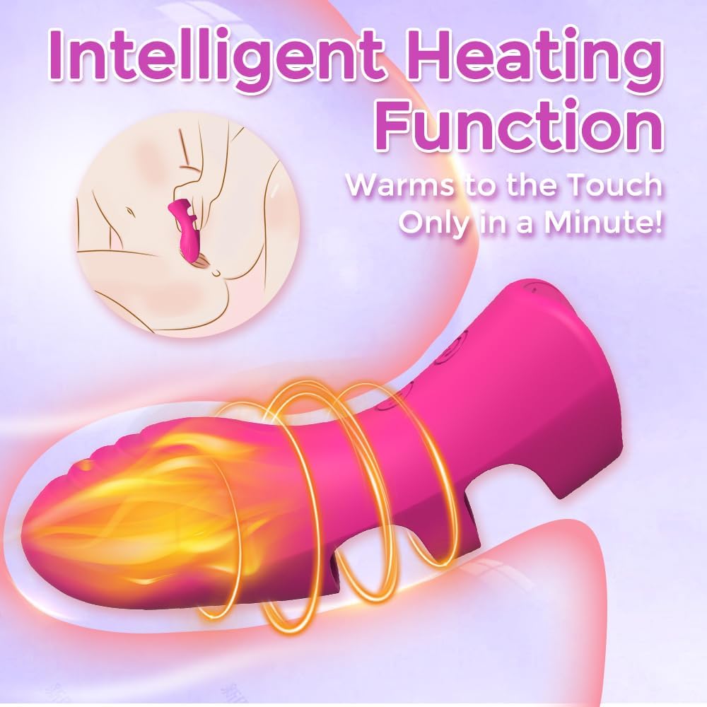 BlissFlare Heated Finger Vibrator - Vixen | Nova Network