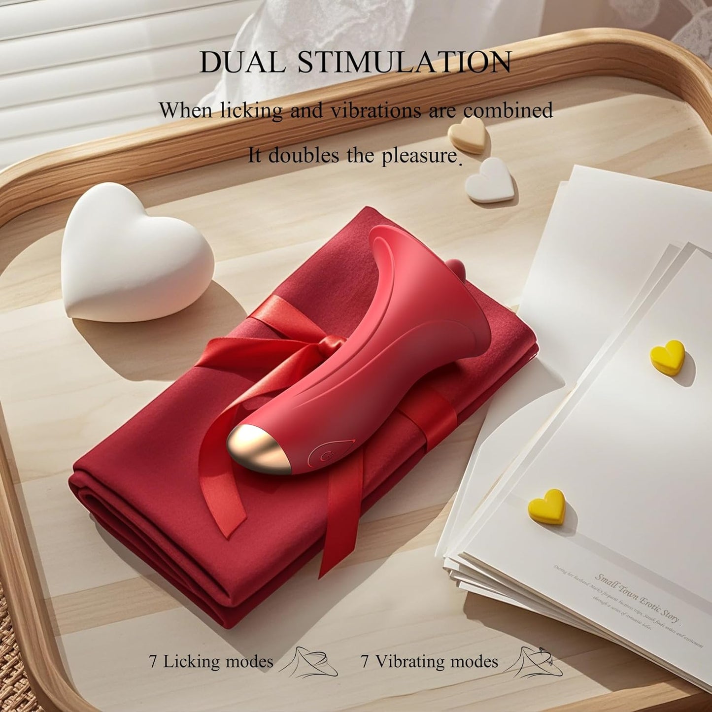 BloomLick Rose Tongue Clit Stimulator - Vixen | Nova Network