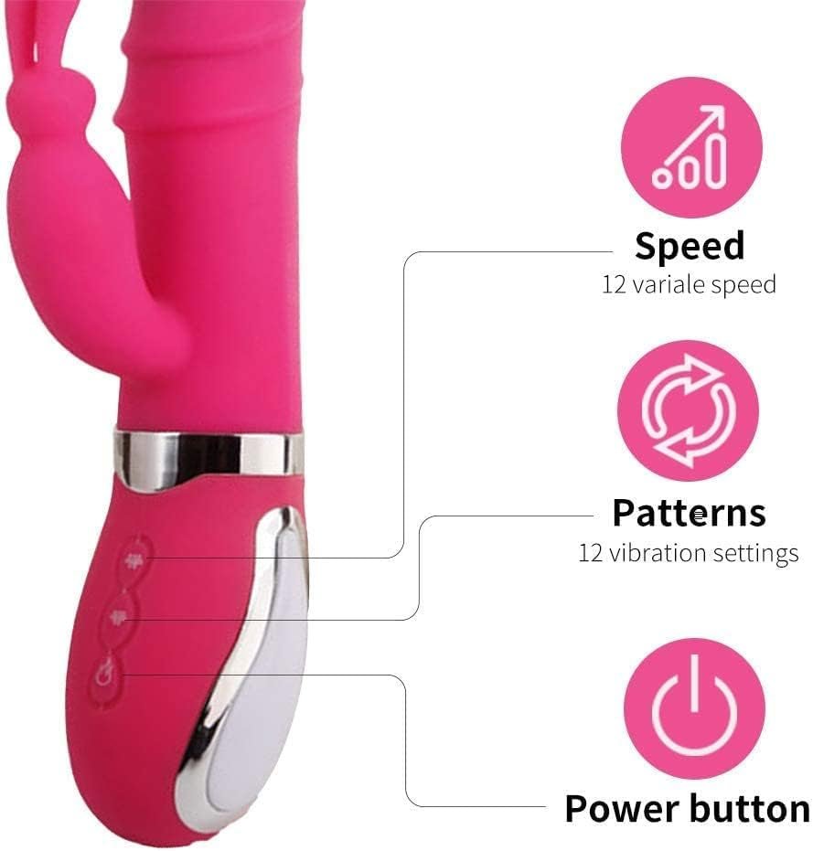 BlushHeat Rabbit Wand Vibrator - Vixen | Nova Network