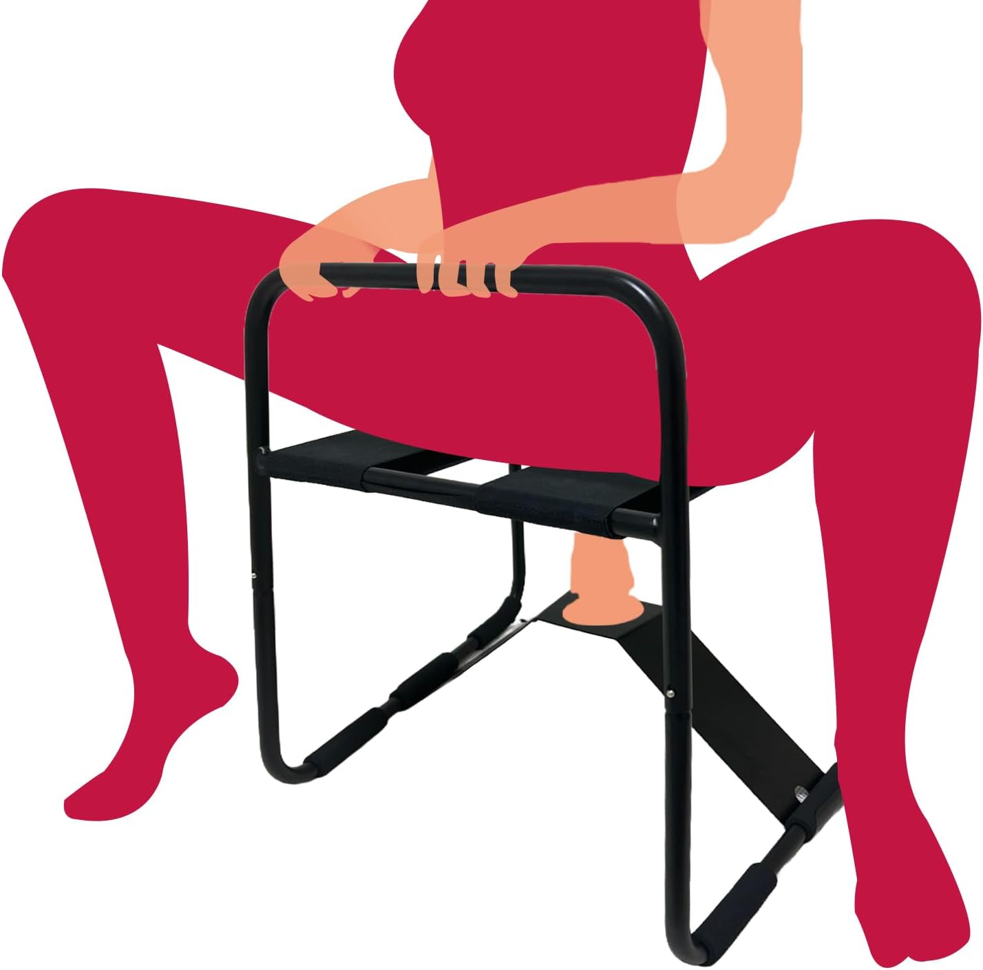 BounceEase Adjustable Sex Chair with Armrest - Vixen | Nova Network