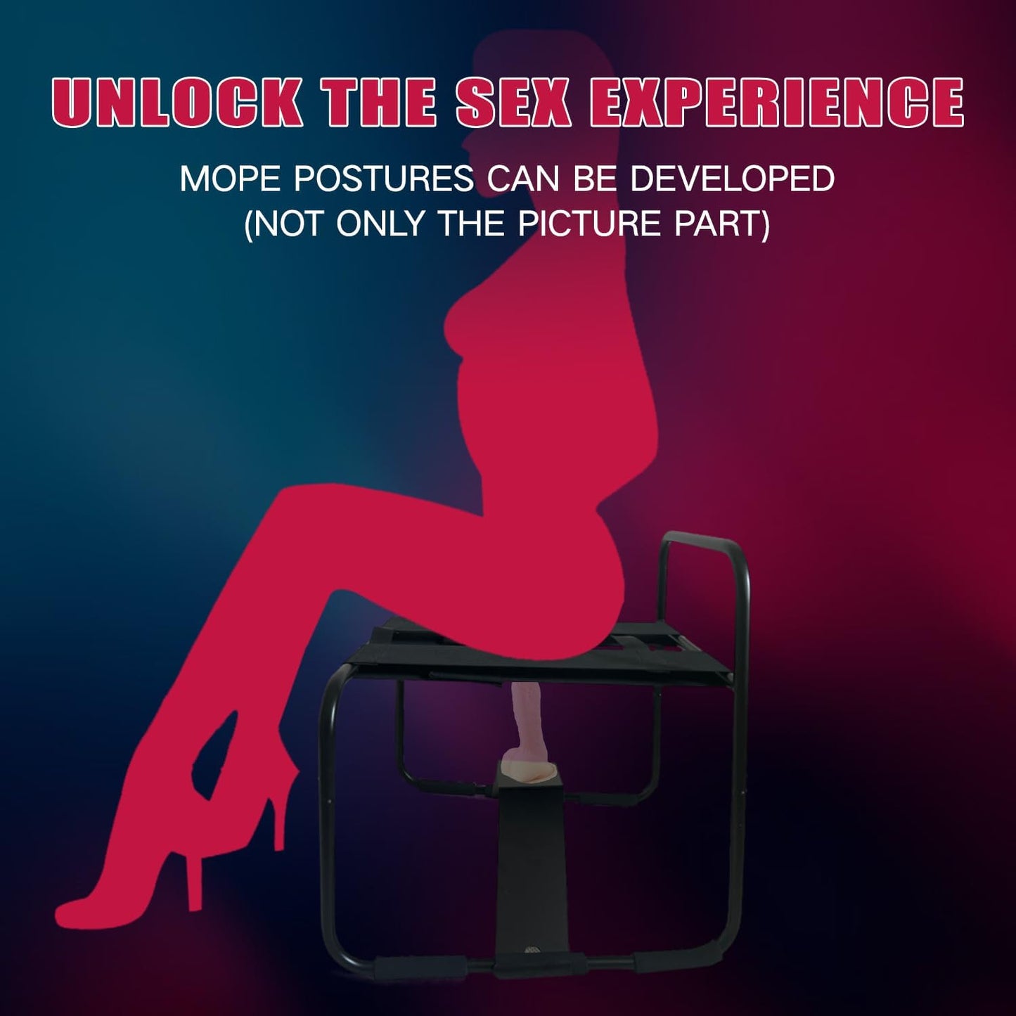 BounceEase Adjustable Sex Chair with Armrest - Vixen | Nova Network