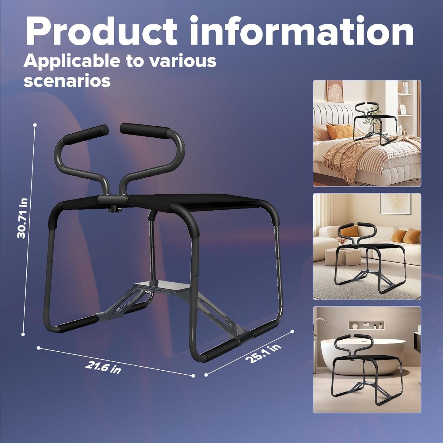 BounceLust Sex Chair with Dildo Mount & Handrails - Vixen | Nova Network