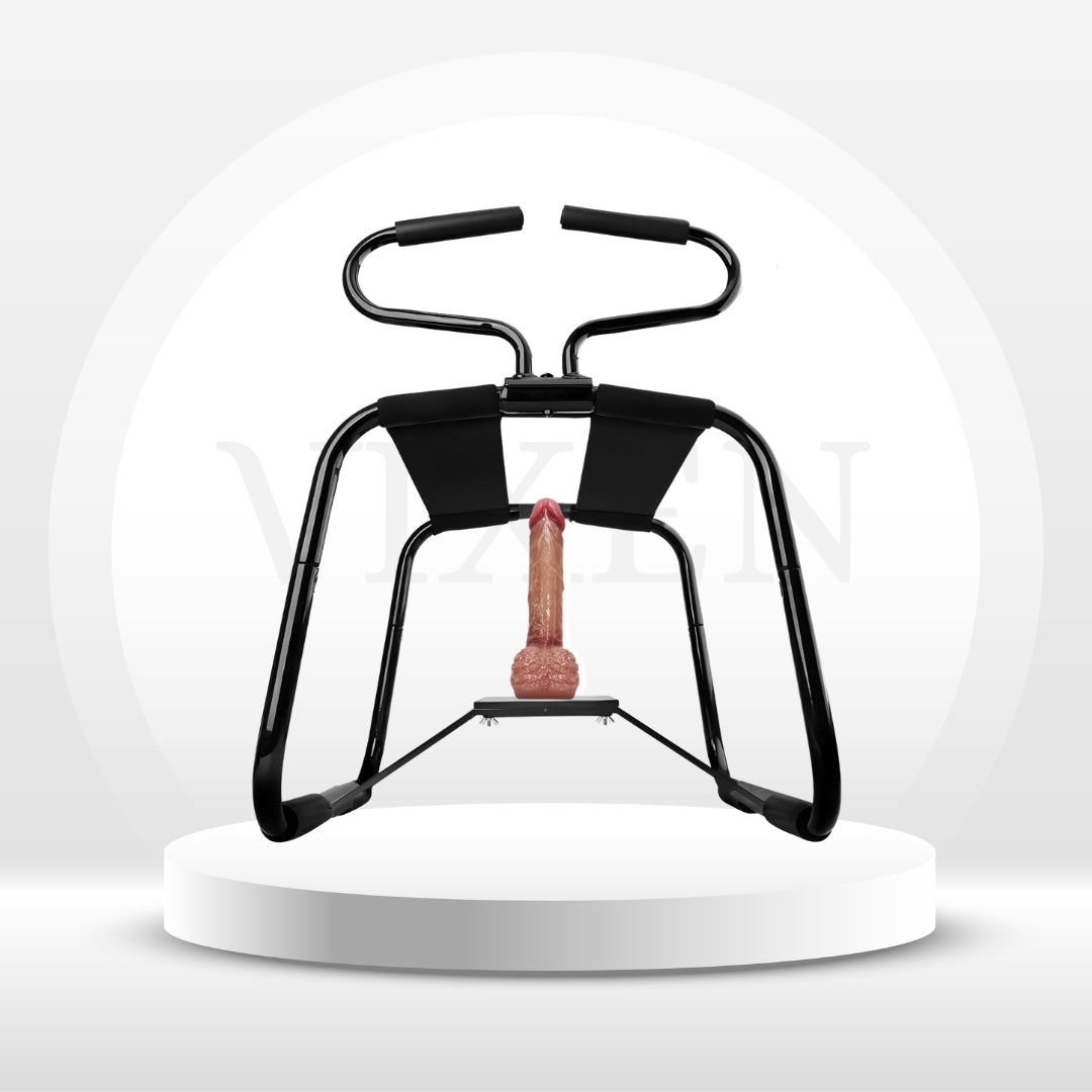 BounceLust Sex Chair with Dildo Mount & Handrails - Vixen | Nova Network