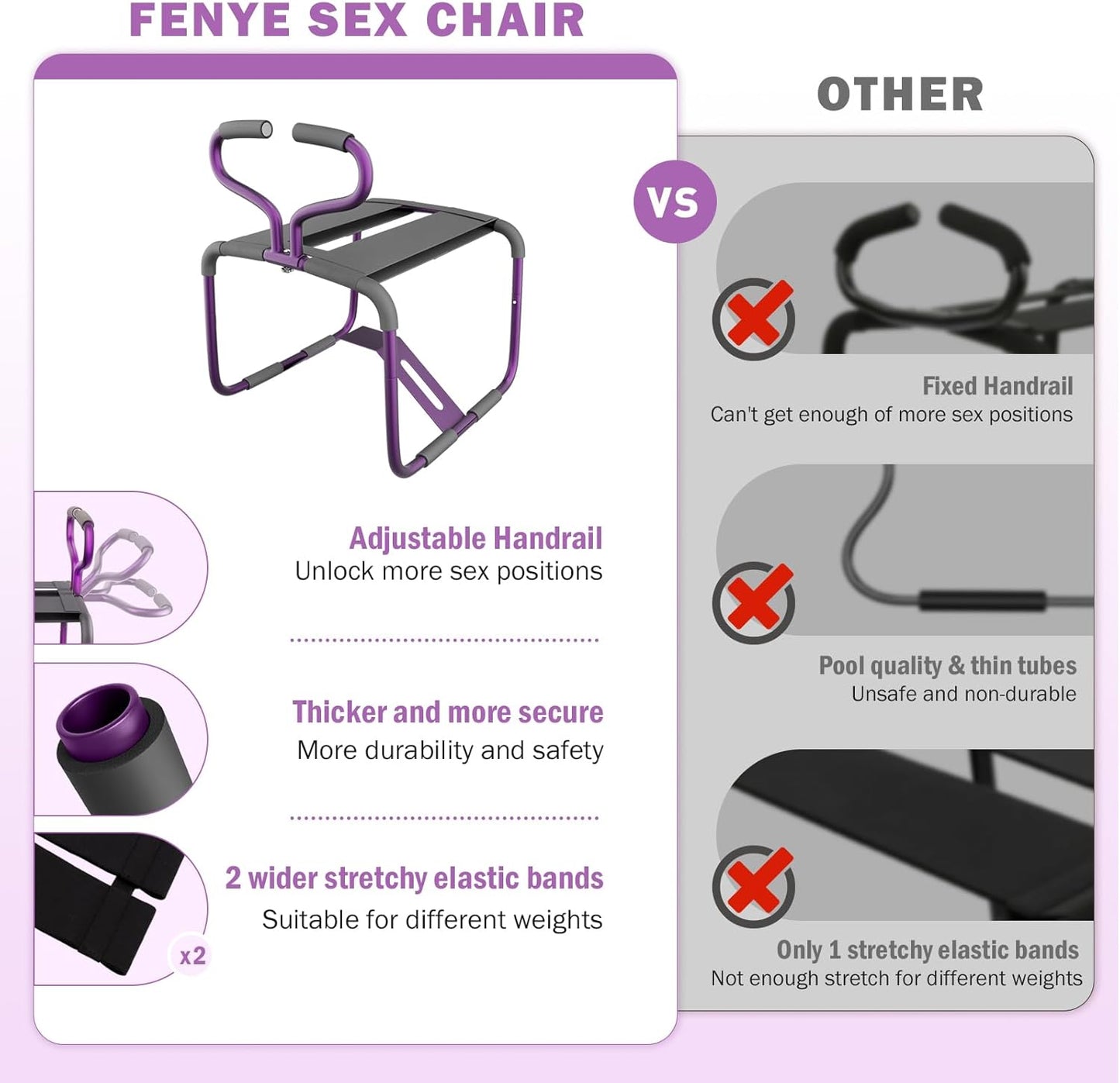 BounceLuxe Adjustable Sex Chair - Vixen | Nova Network