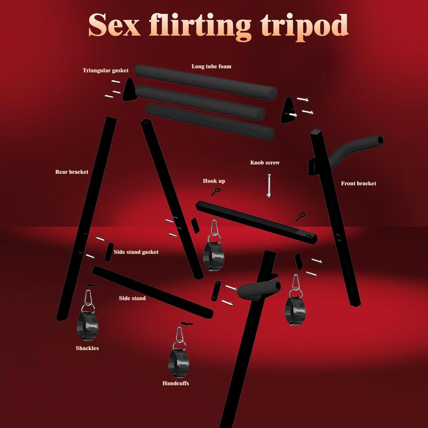 BoundEase Bondage Sex Bench with Cuffs - Vixen | Nova Network