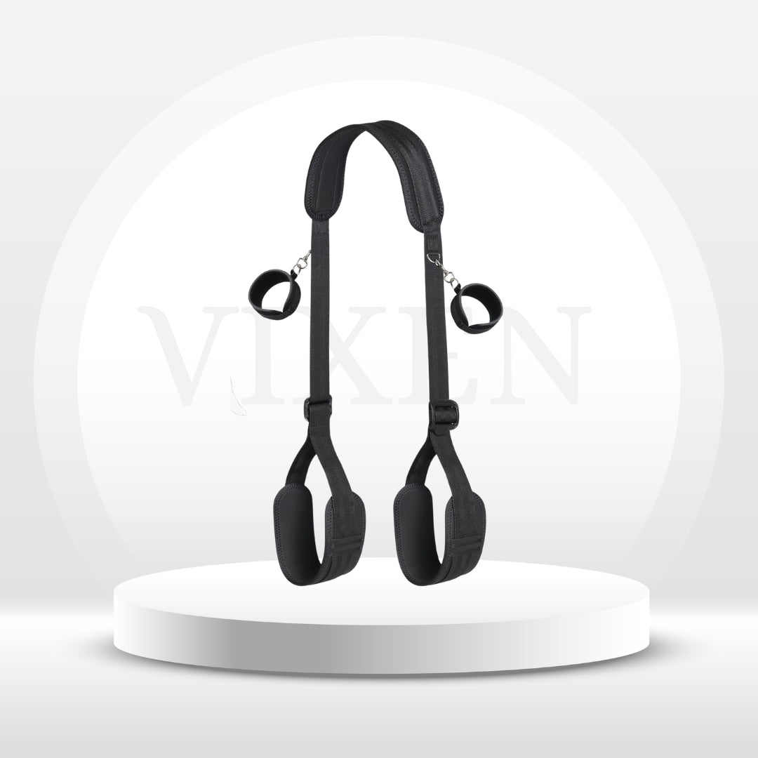 BoundFlex Adjustable Bondage Restraint Straps with Padded Cuffs - Vixen | Nova Network