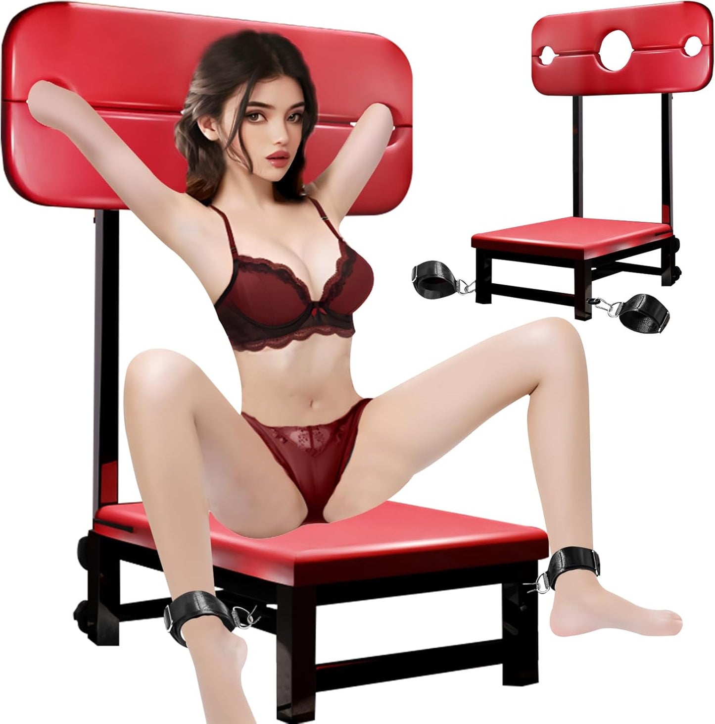 BoundThrone Adjustable BDSM Restraint Sex Chair - Vixen | Nova Network