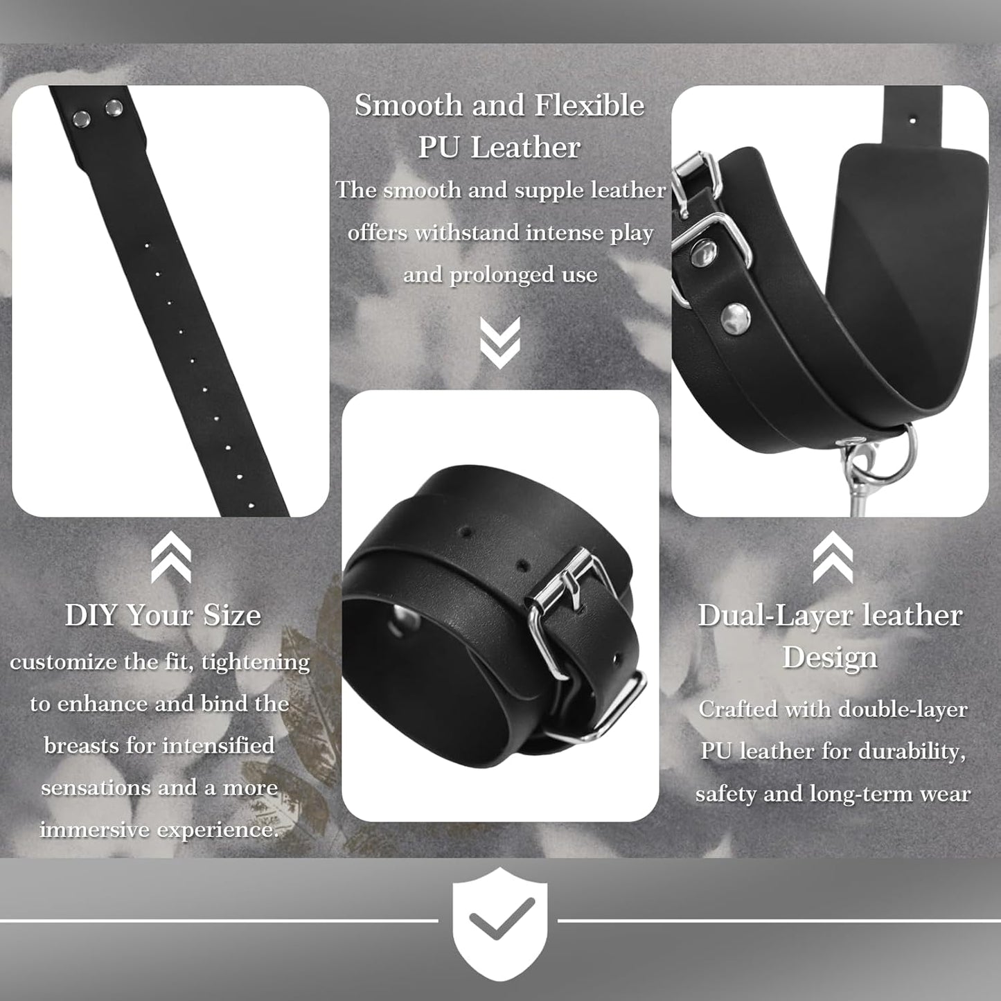 BreastBound Dual - Layer BDSM Harness Set - Vixen | Nova Network