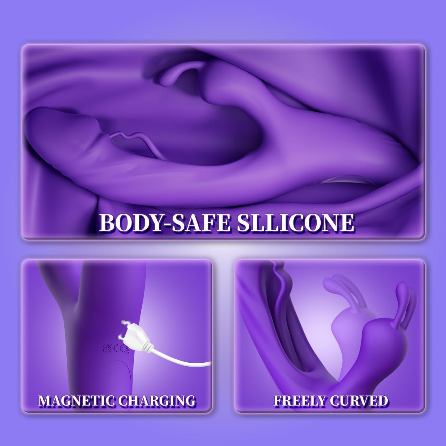 BunnyBliss Flapping Vibrator – 7 Vibration Modes - Vixen | Nova Network