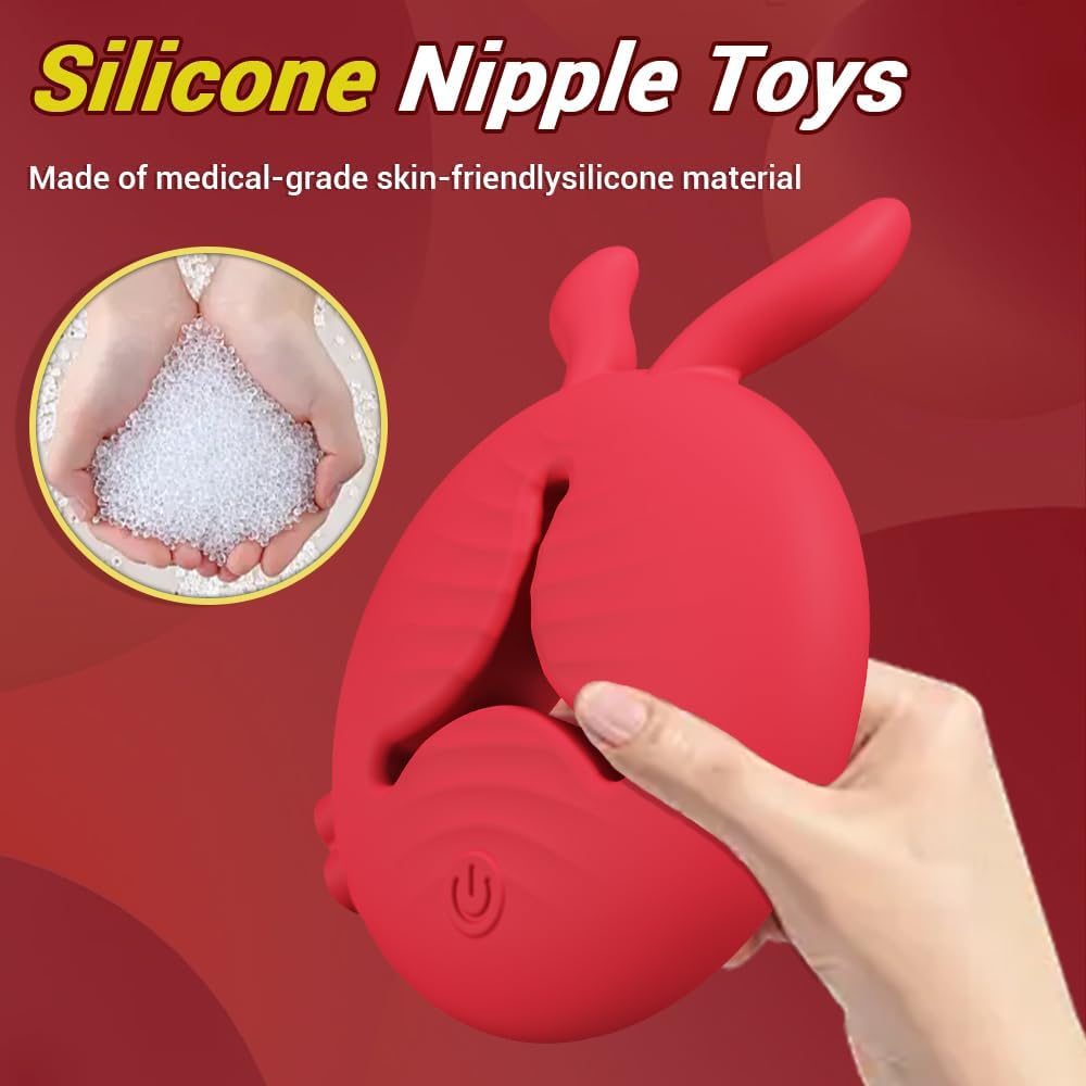 BunnyPulse Nipple Vibrator - Vixen | Nova Network