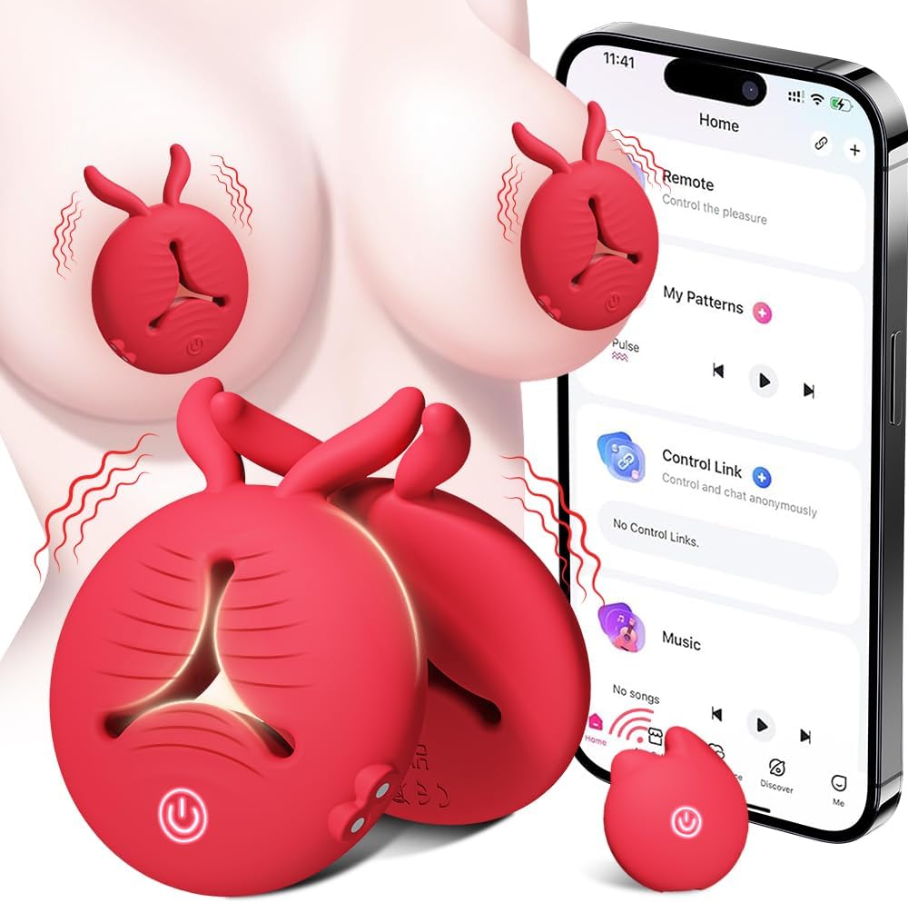 BunnyPulse Nipple Vibrator - Vixen | Nova Network