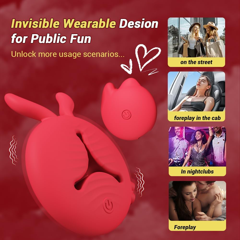 BunnyPulse Nipple Vibrator - Vixen | Nova Network