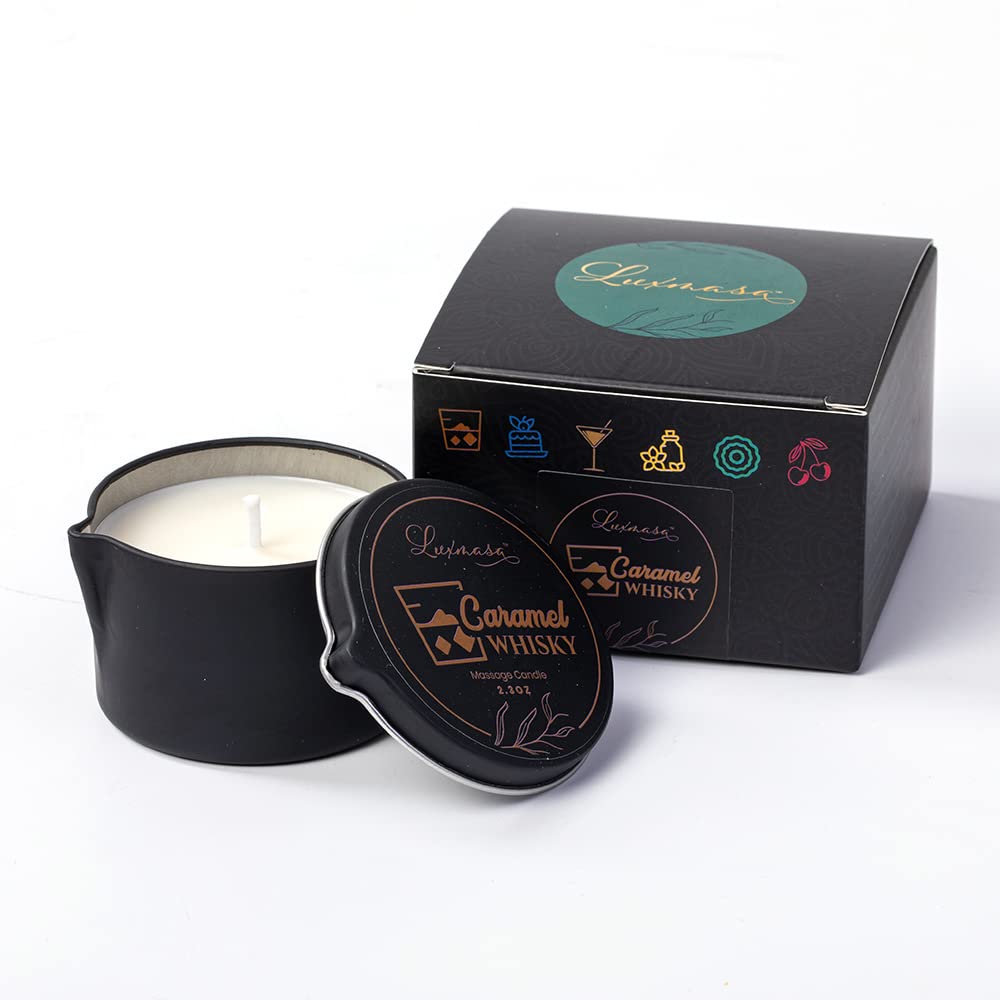 Caramel Whisky Sensual Massage Candle - Vixen | Nova Network