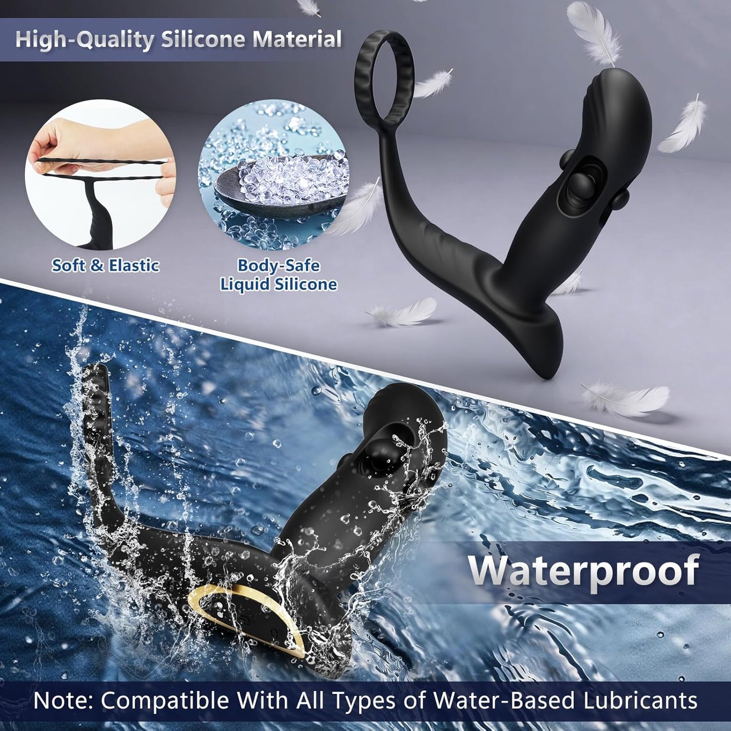 TriadCrown Triple Motor Prostate Massager Cock Ring
