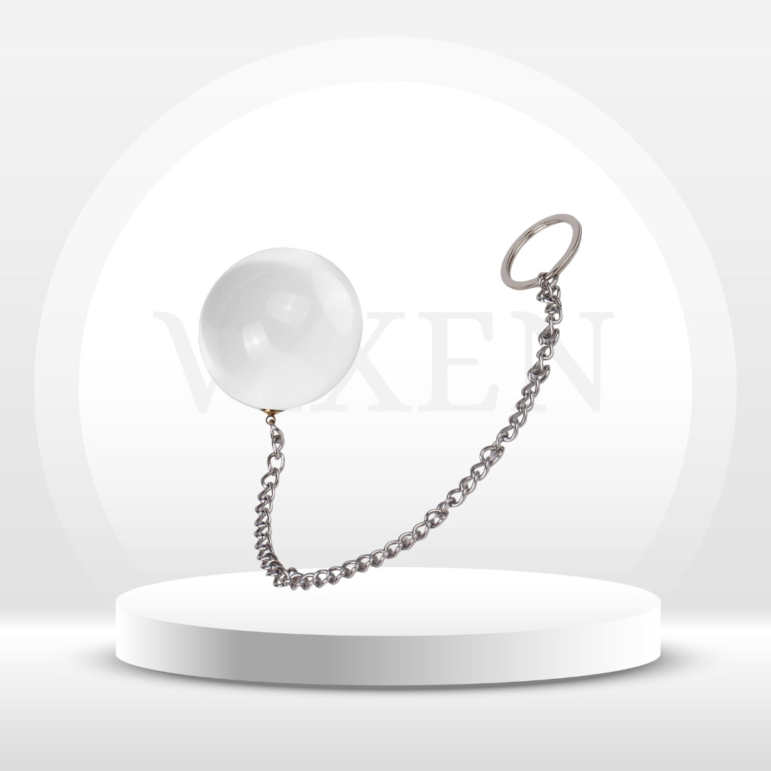 ChainCore Large Glass Anal Plug - Vixen | Nova Network