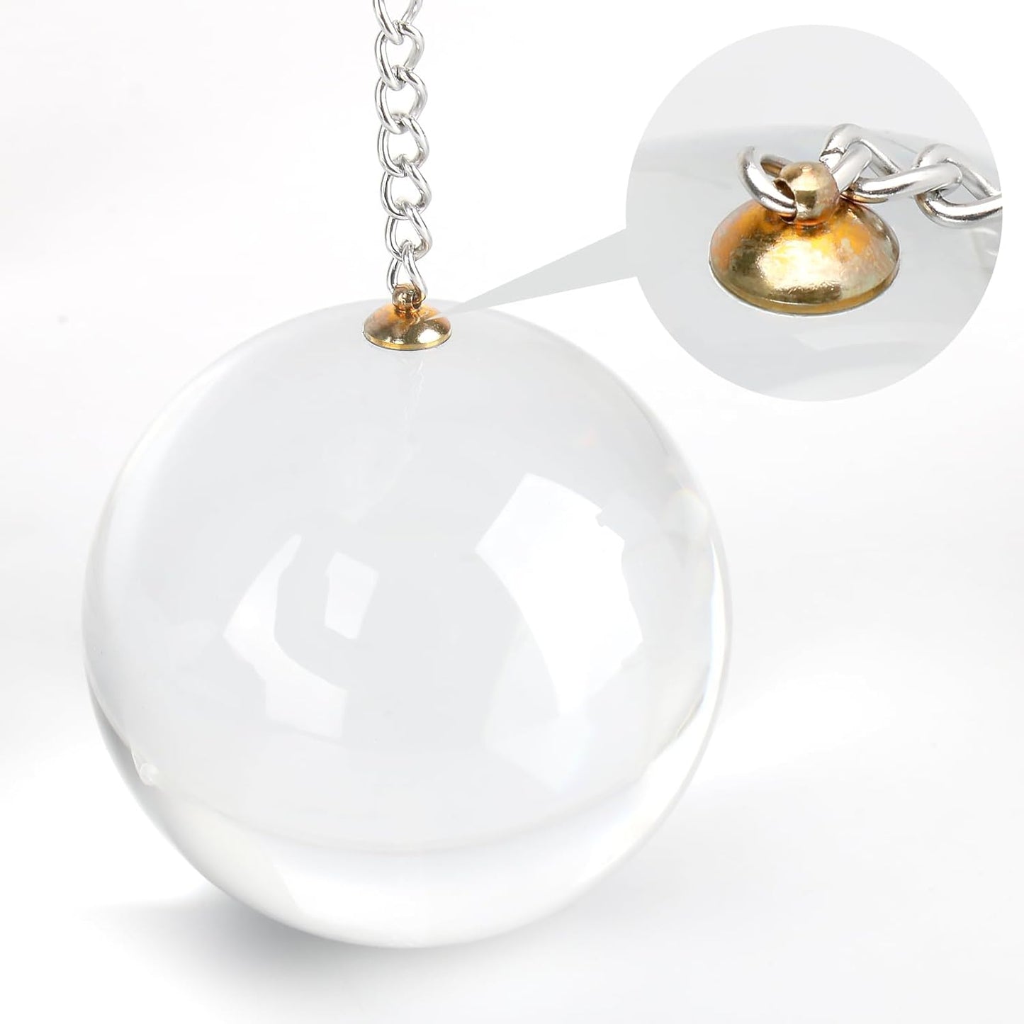ChainCore Large Glass Anal Plug - Vixen | Nova Network