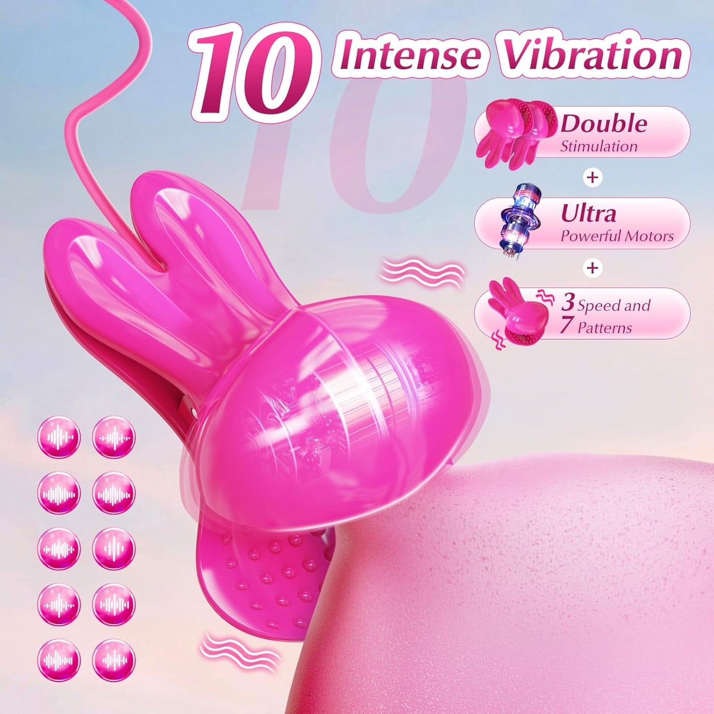 ChainPulse App - Controlled Nipple Clamps - Vixen | Nova Network
