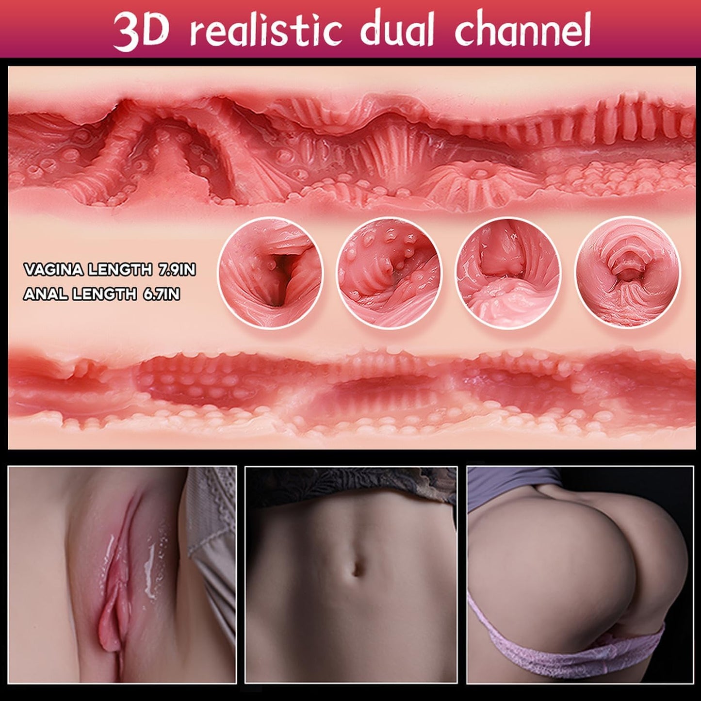 Charlotte 55lbs 3 - in - 1 Lifelike Sex Doll - Vixen | Nova Network