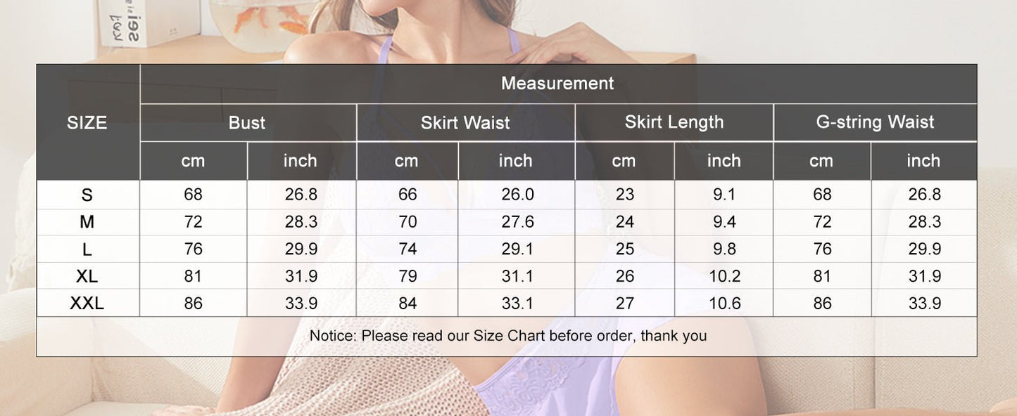 CharmLace 3 - Piece Lace Skirt Lingerie Set - Vixen | Nova Network