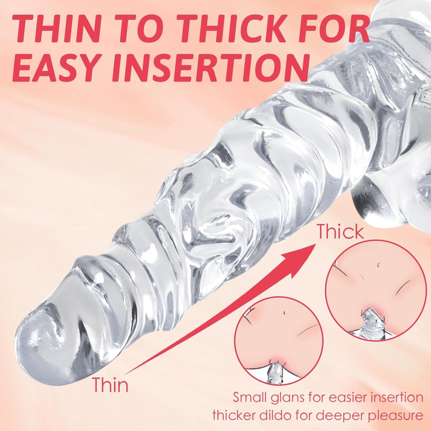 ClearCrave 11.8" Muscled Dildo - Vixen | Nova Network