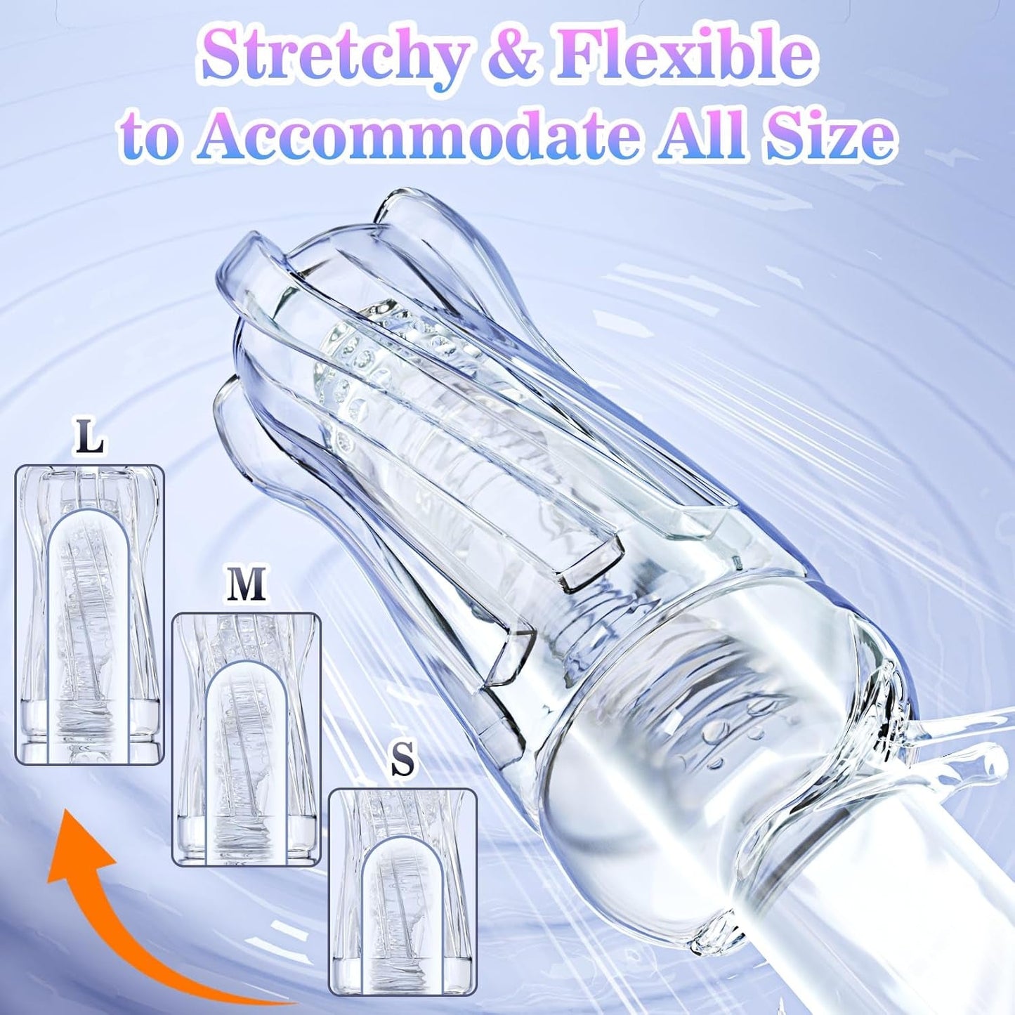 ClearStroke Transparent Suction Fleshlight - Vixen | Nova Network