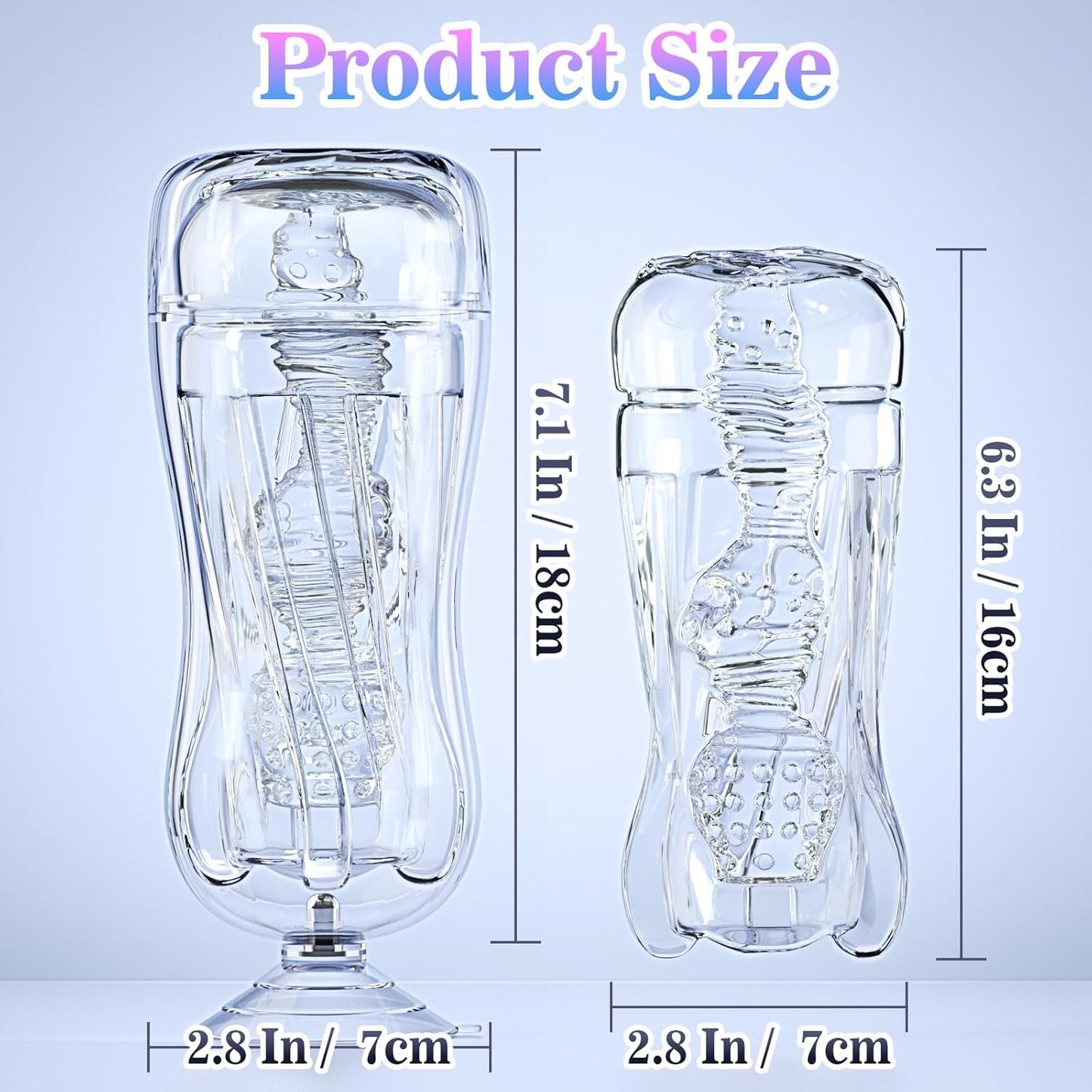 ClearStroke Transparent Suction Fleshlight - Vixen | Nova Network