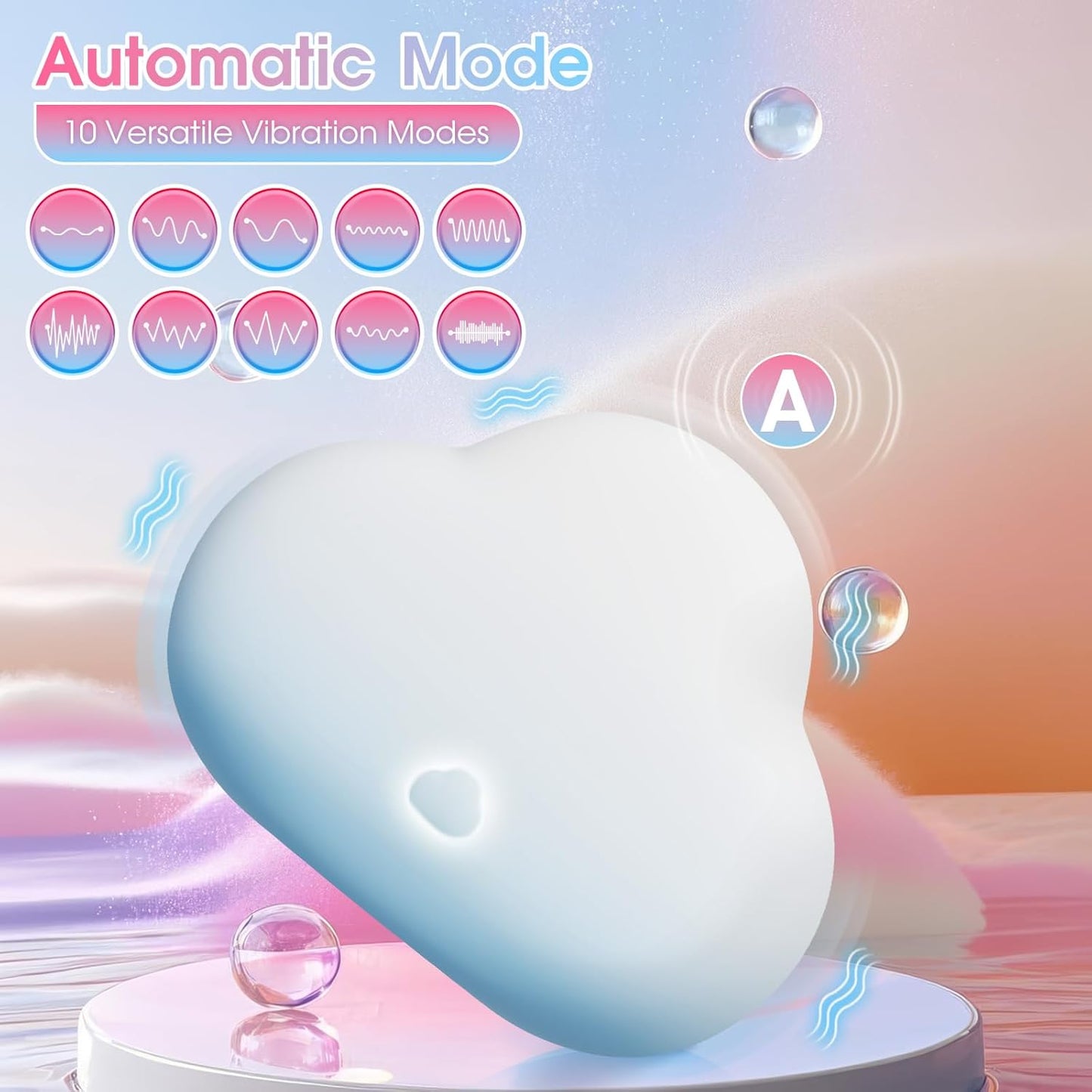 CloudMuse Air Pulse Clit Vibrator - Vixen | Nova Network