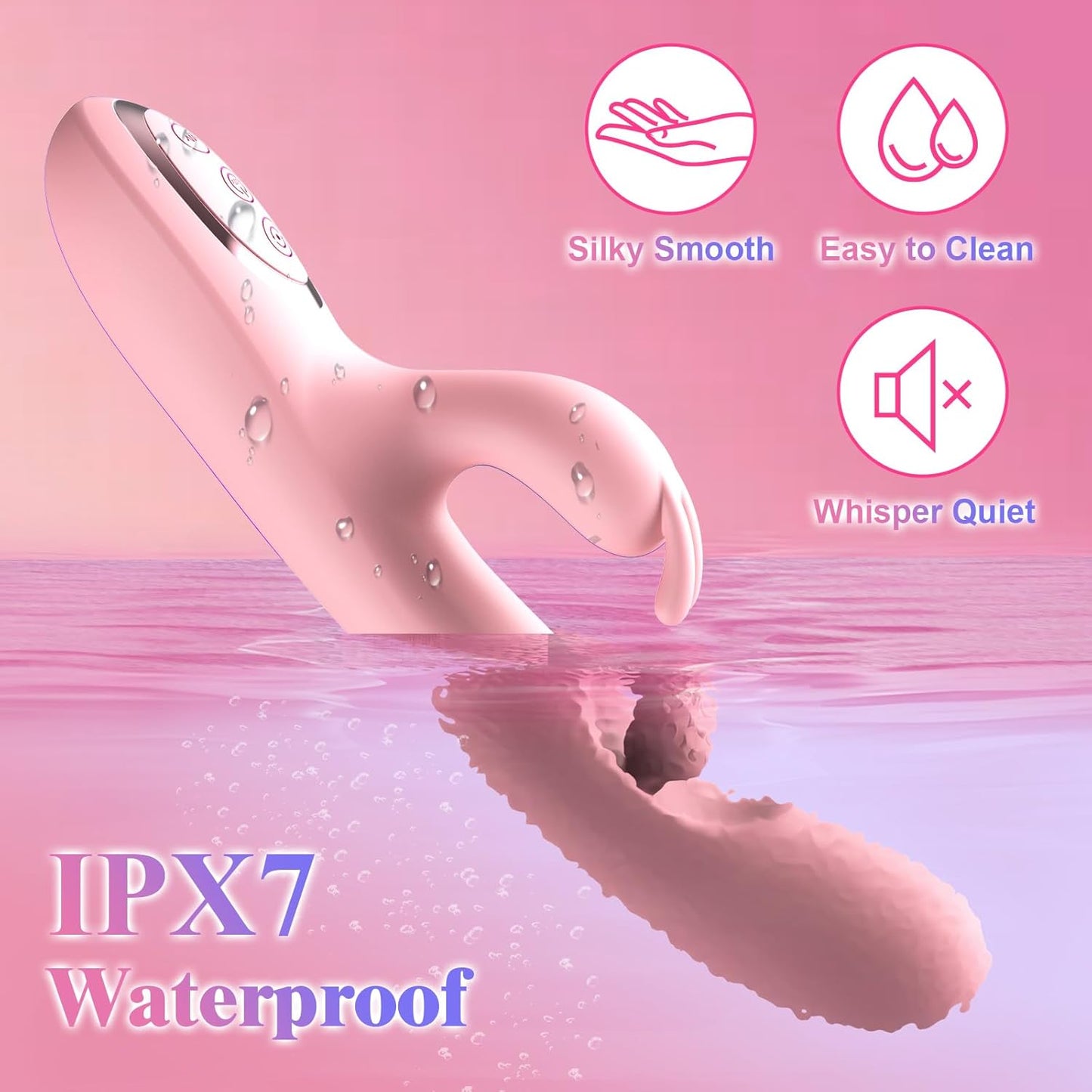 CloudSpiral 3 - in - 1 Rabbit Vibrator - Vixen | Nova Network